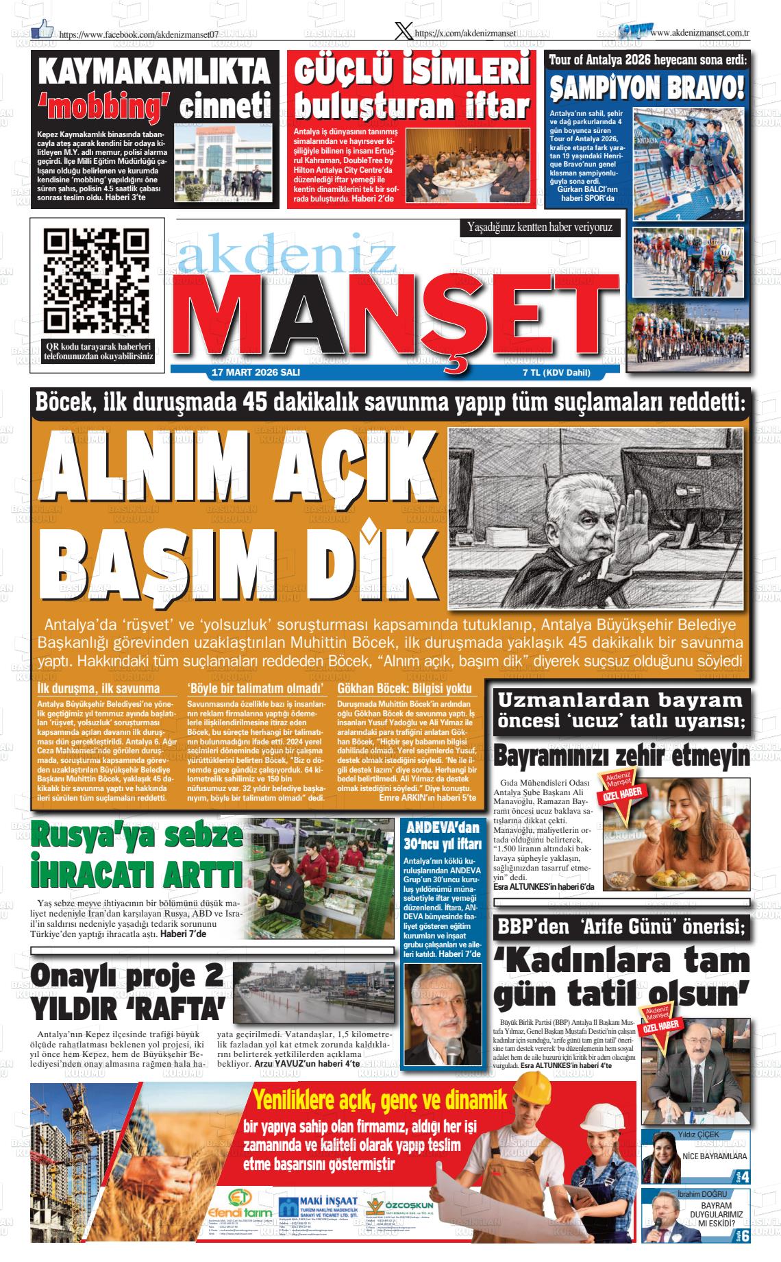 Antalya Akdenizmanset 17.03.2026