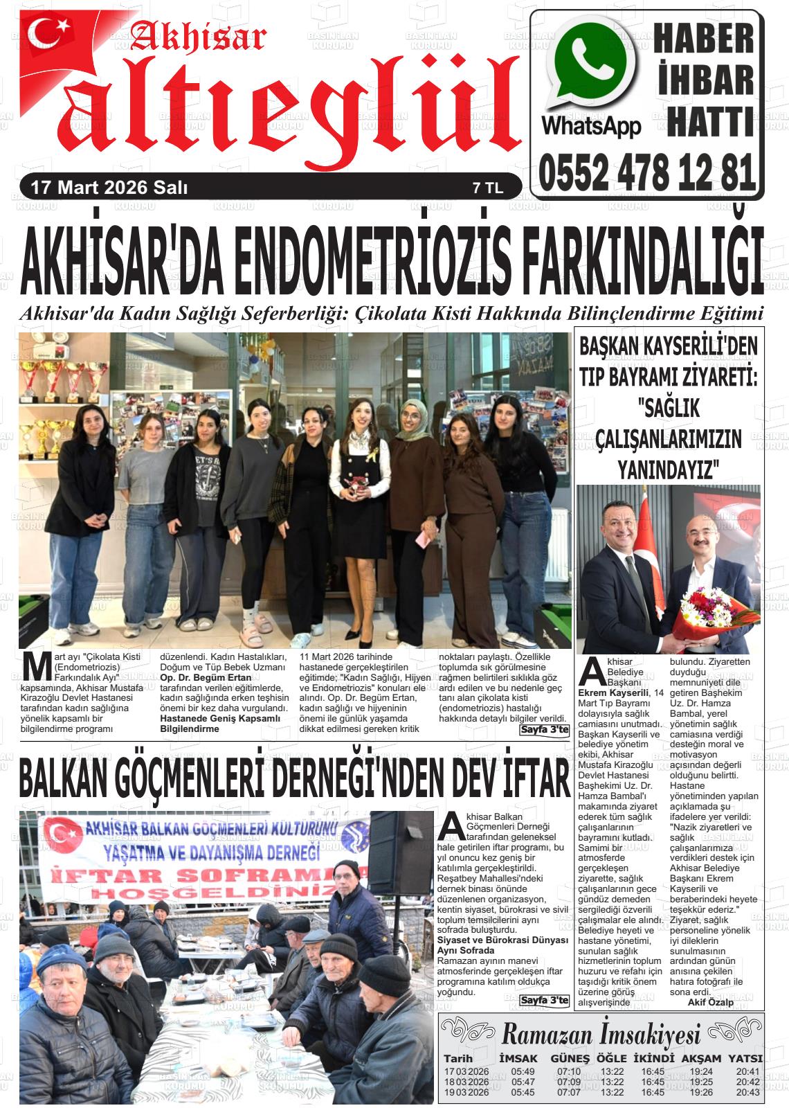 Manisa Akhisargundem 17.03.2026
