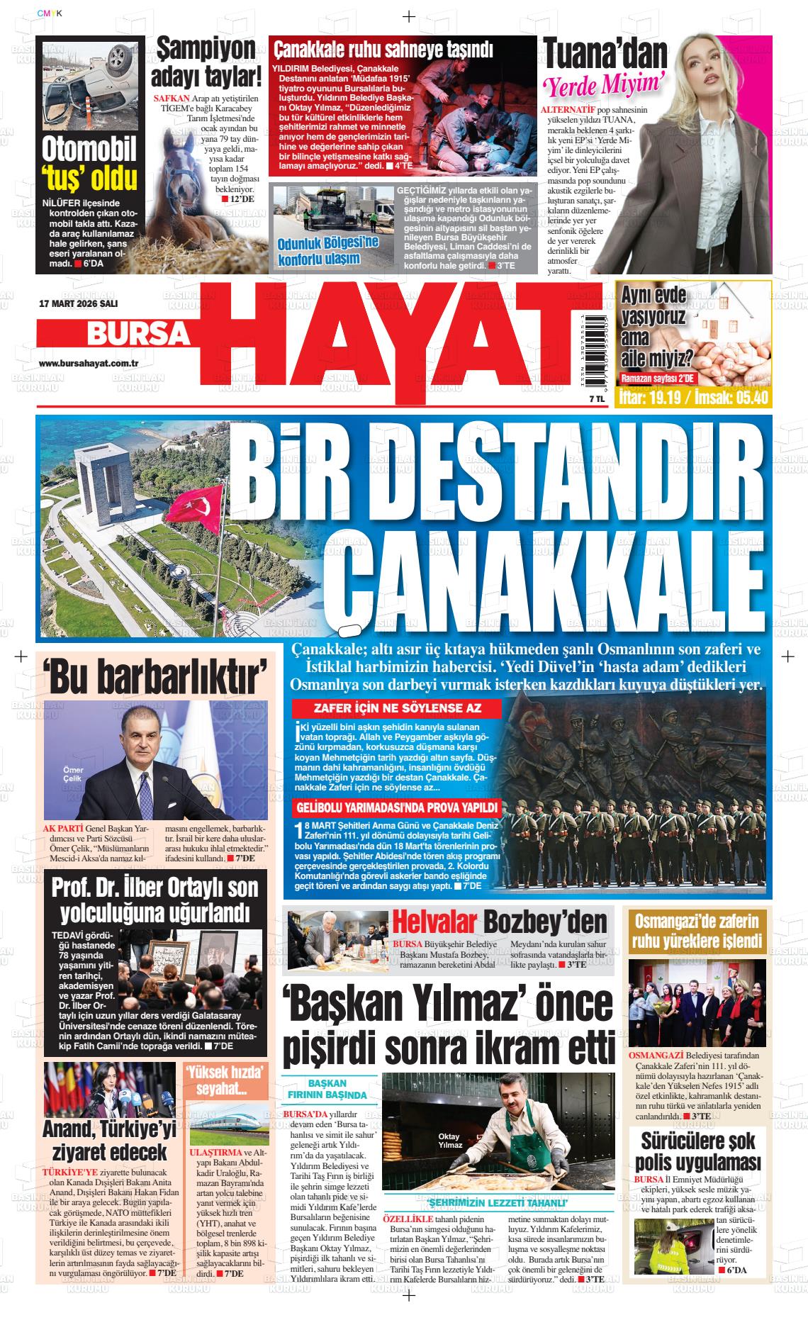 Bursa Hayat 17.03.2026