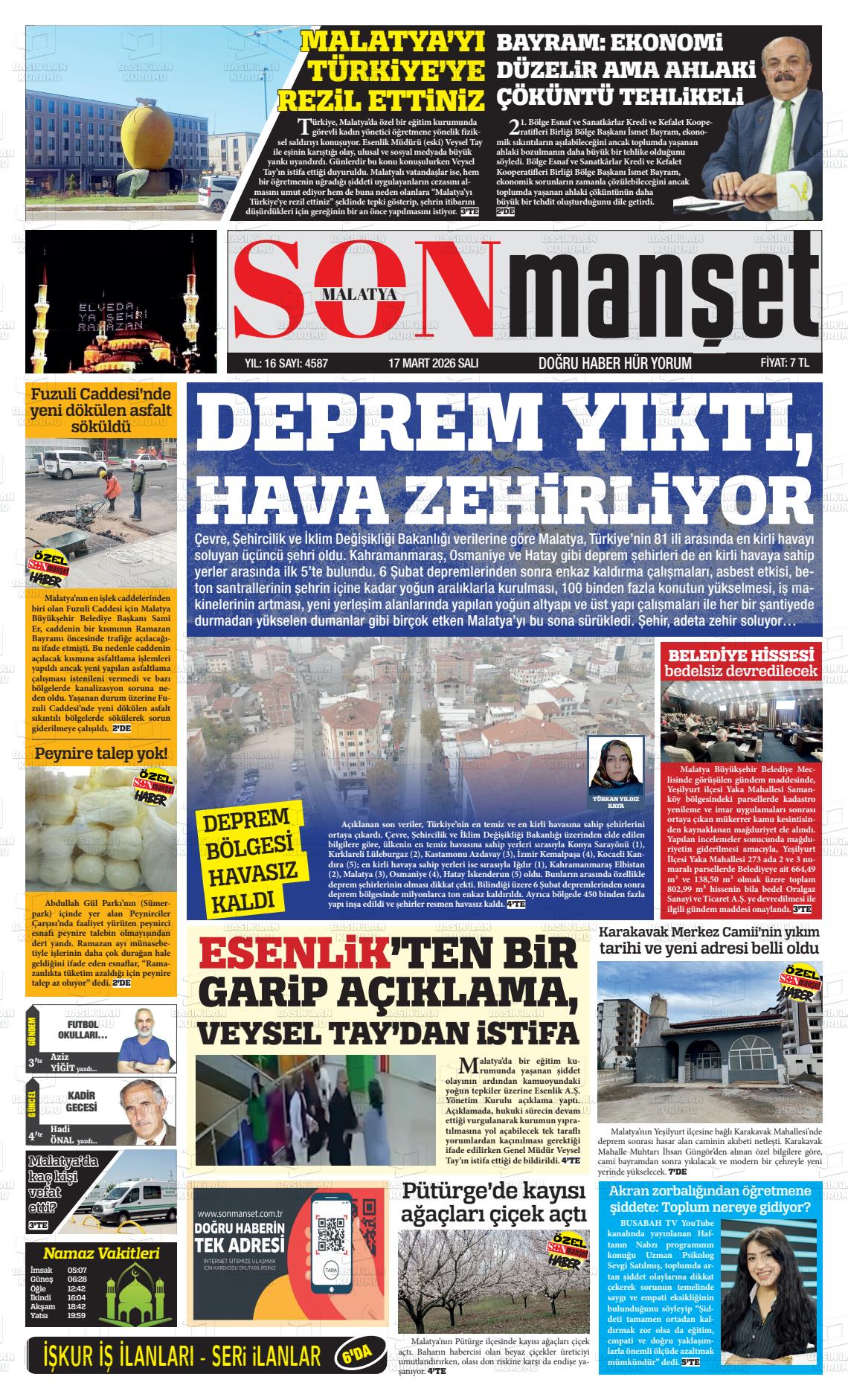 Malatya Busabah 17.03.2026