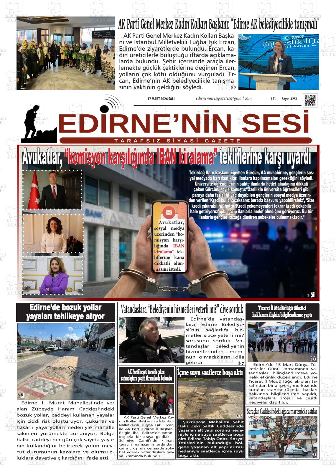 Edirne Star 17.03.2026