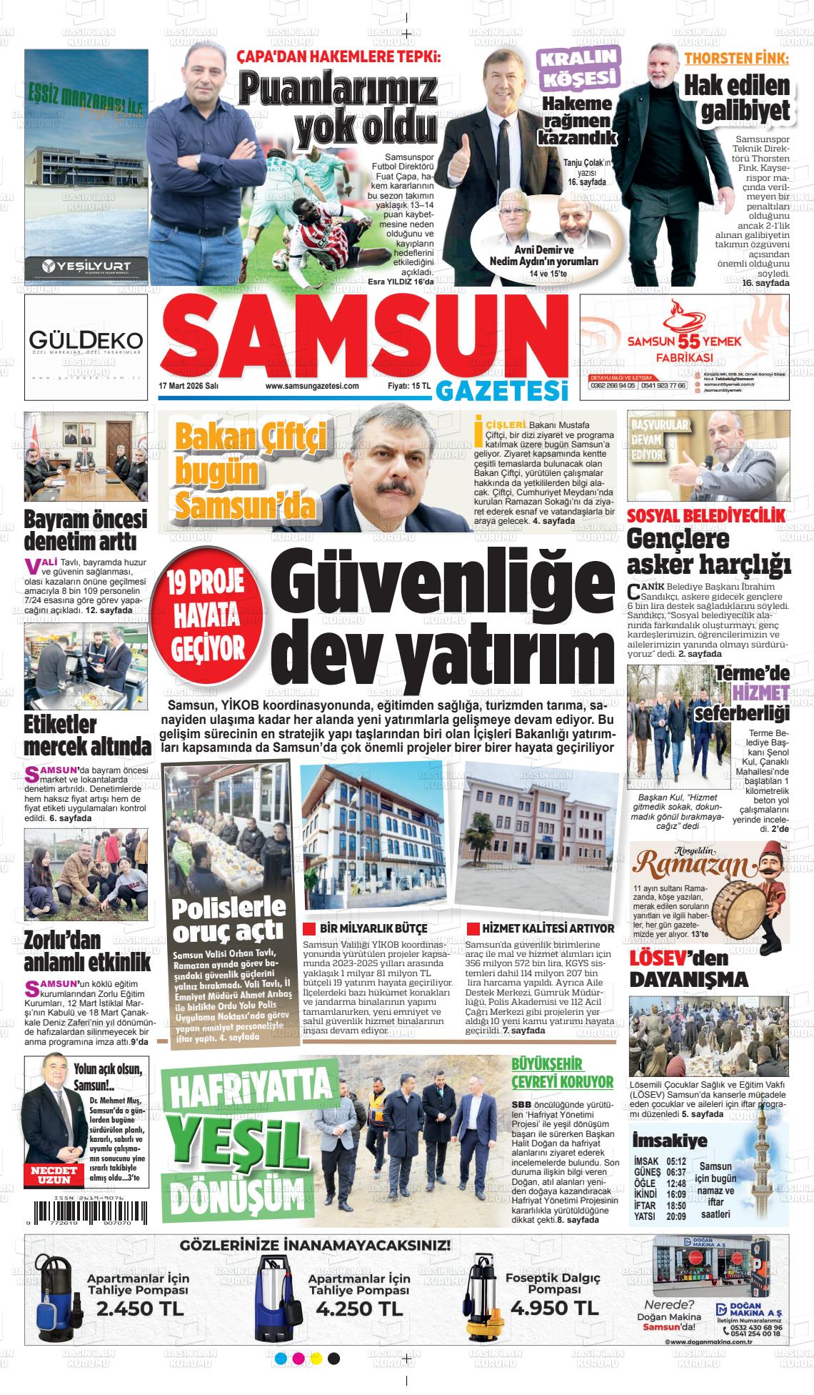 Samsun Ekip 17.03.2026