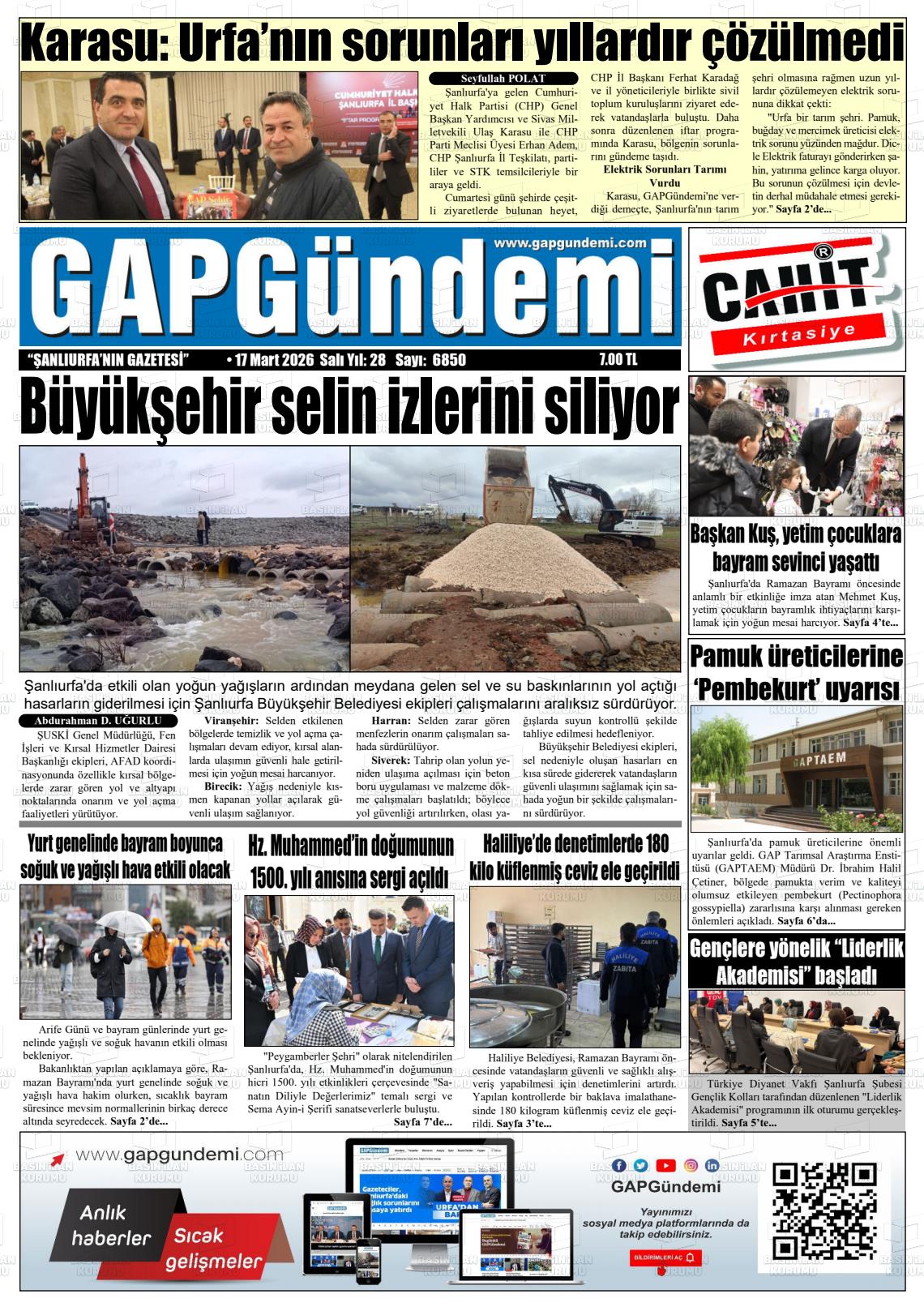 Sanliurfa Gapgundemi 17.03.2026