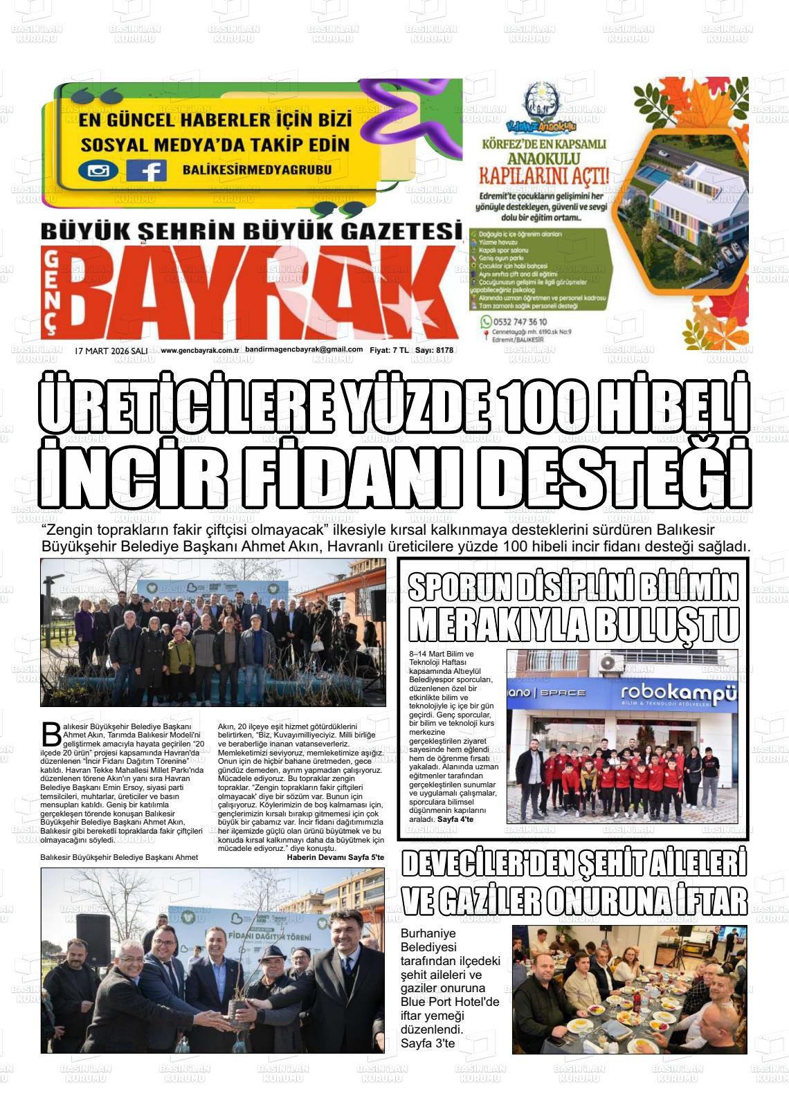 Balikesir Gencbayrak 17.03.2026