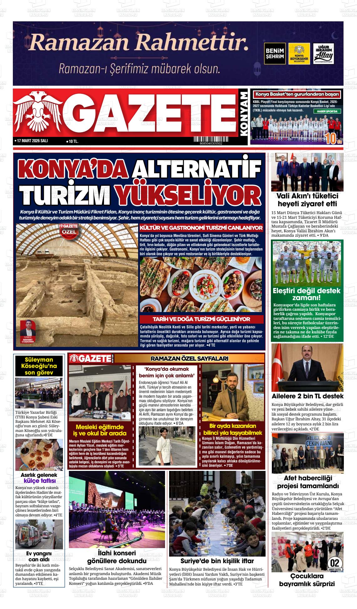 Konya Yenigun 17.03.2026