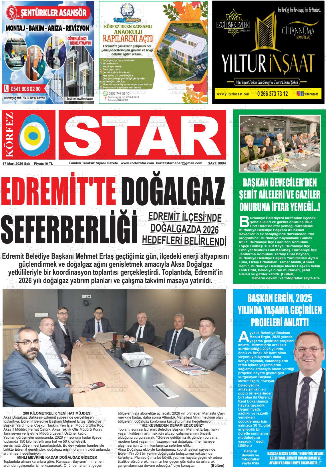 Balikesir Korfezstar 17.03.2026