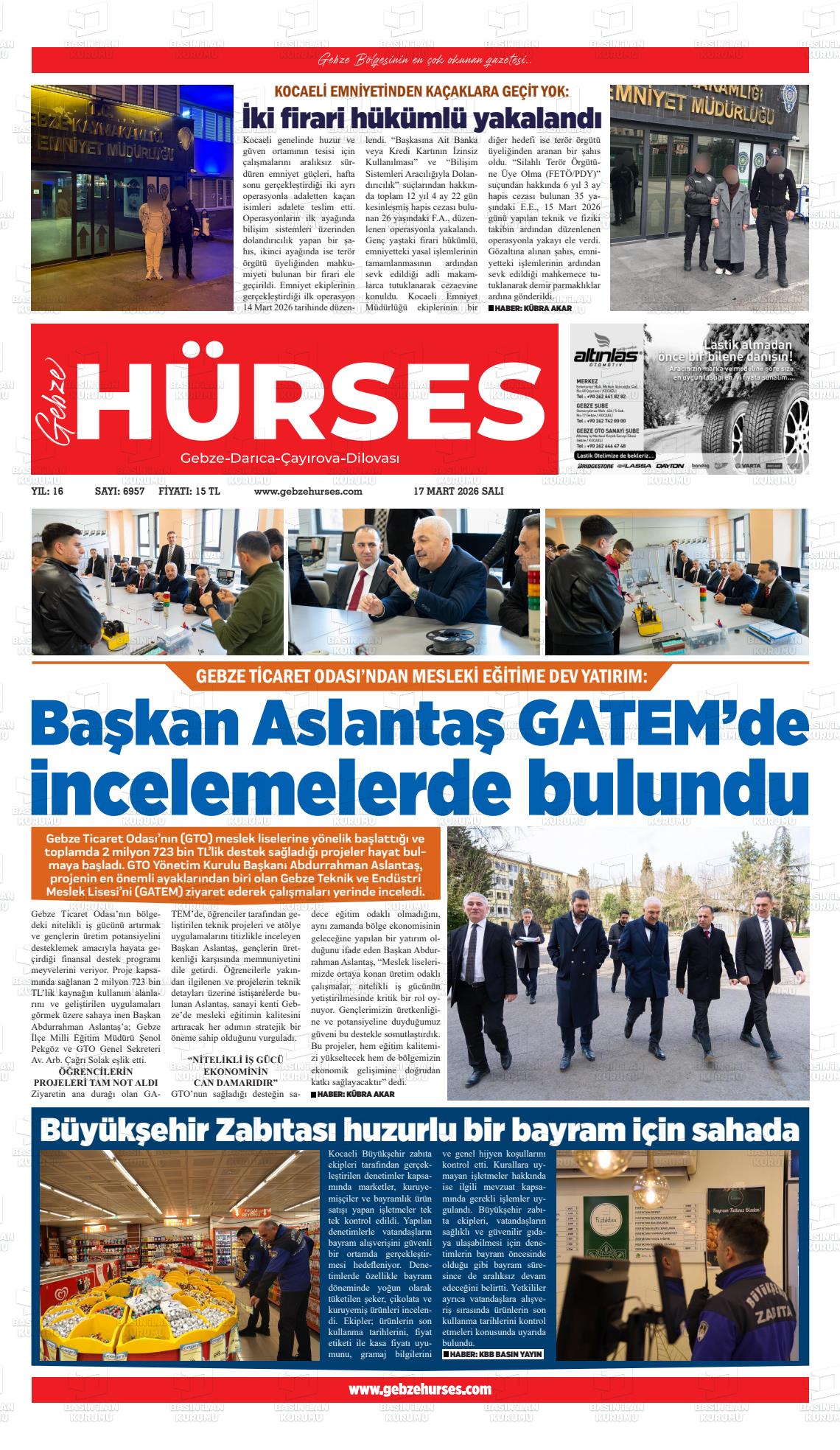 Kocaeli Marmaragebze 17.03.2026