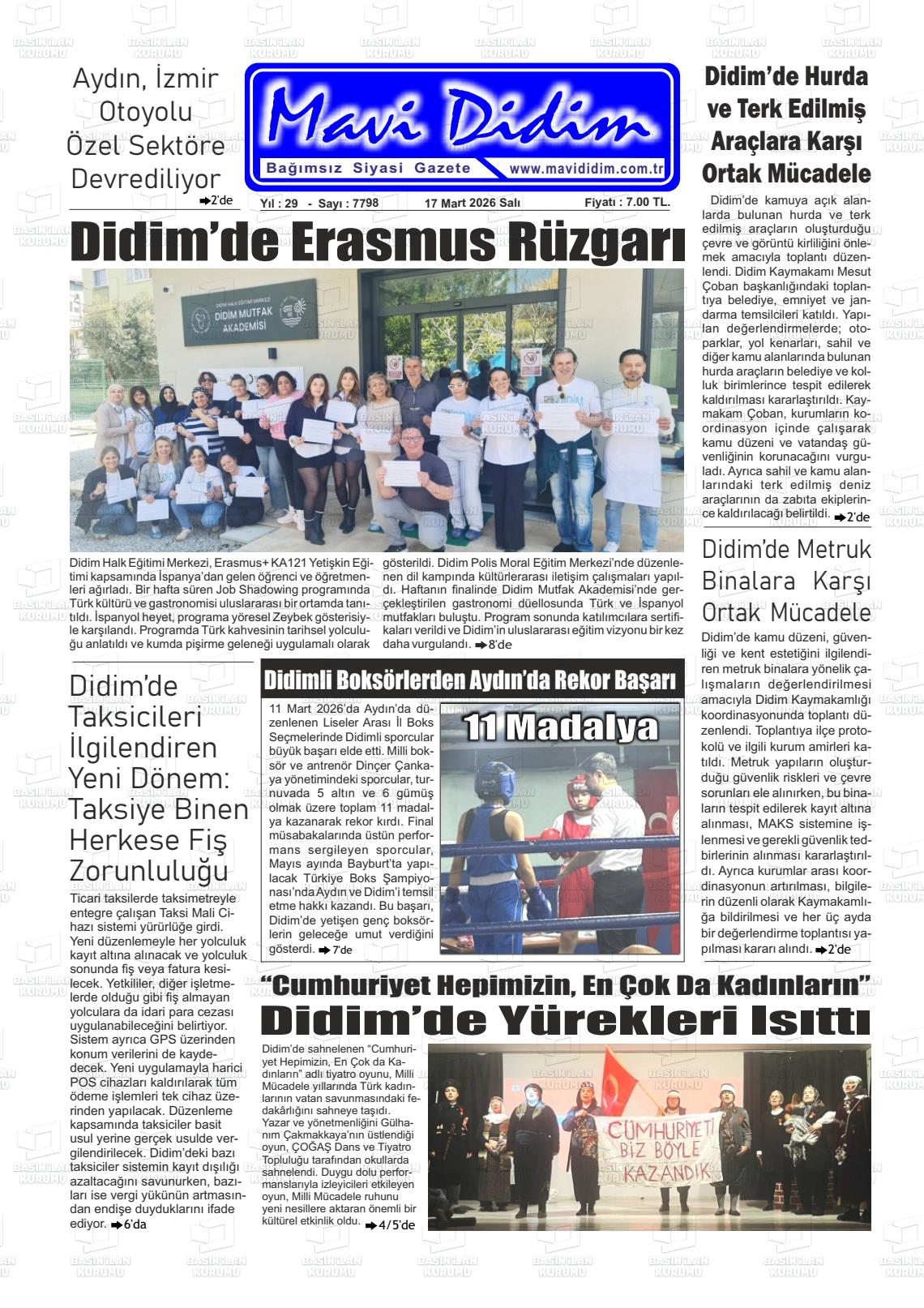 Aydin Mavididim 17.03.2026