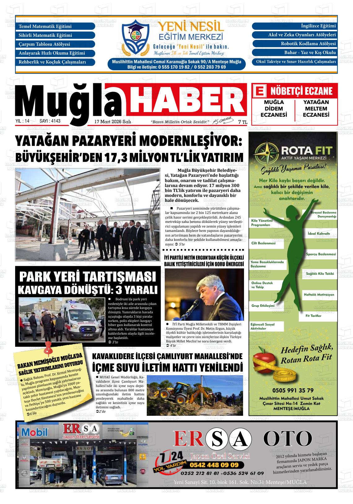 Mugla Haber 17.03.2026