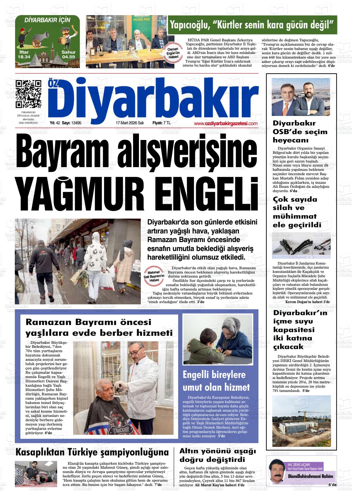 Diyarbakir Oz 17.03.2026