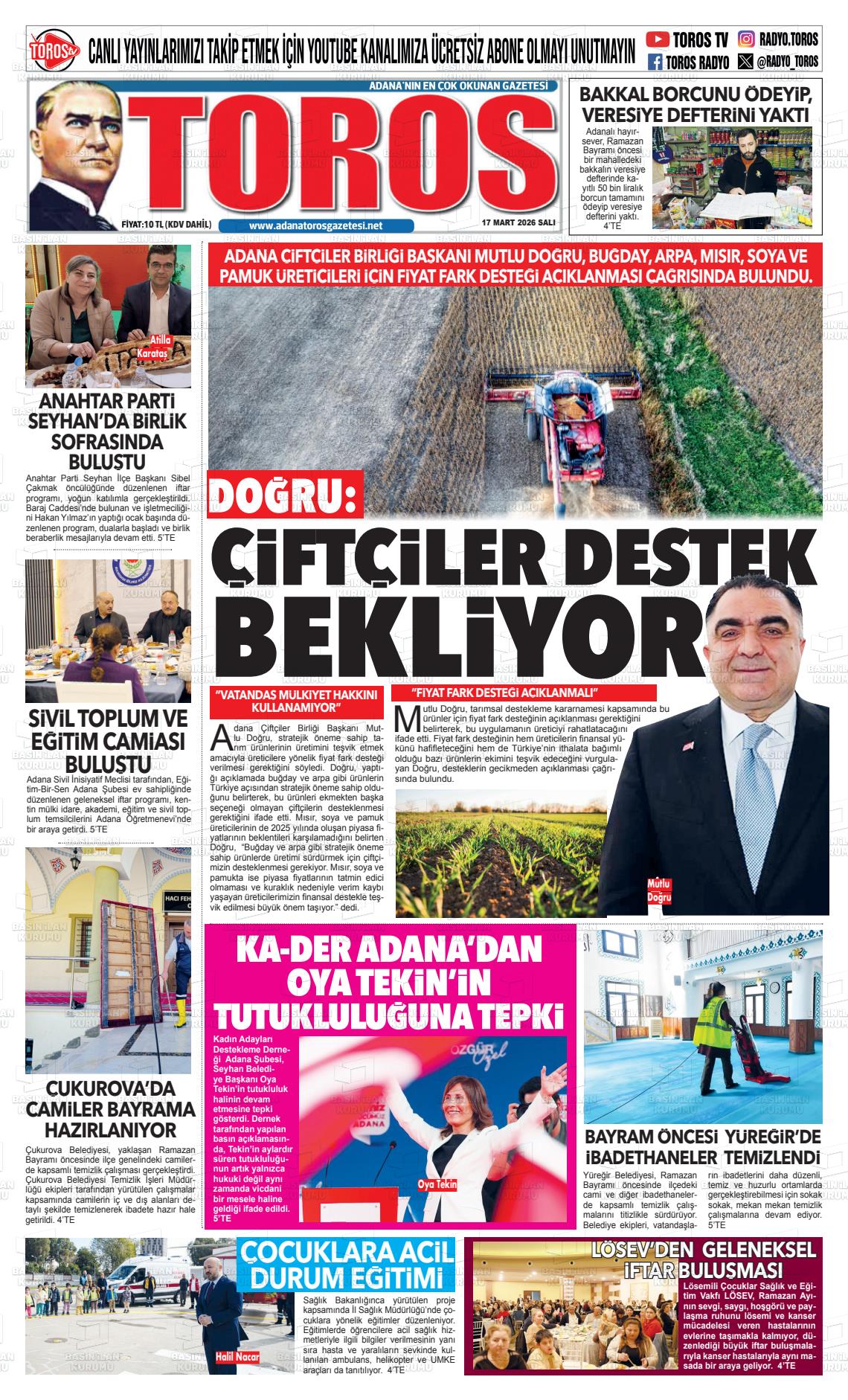 Antalya Toros 17.03.2026