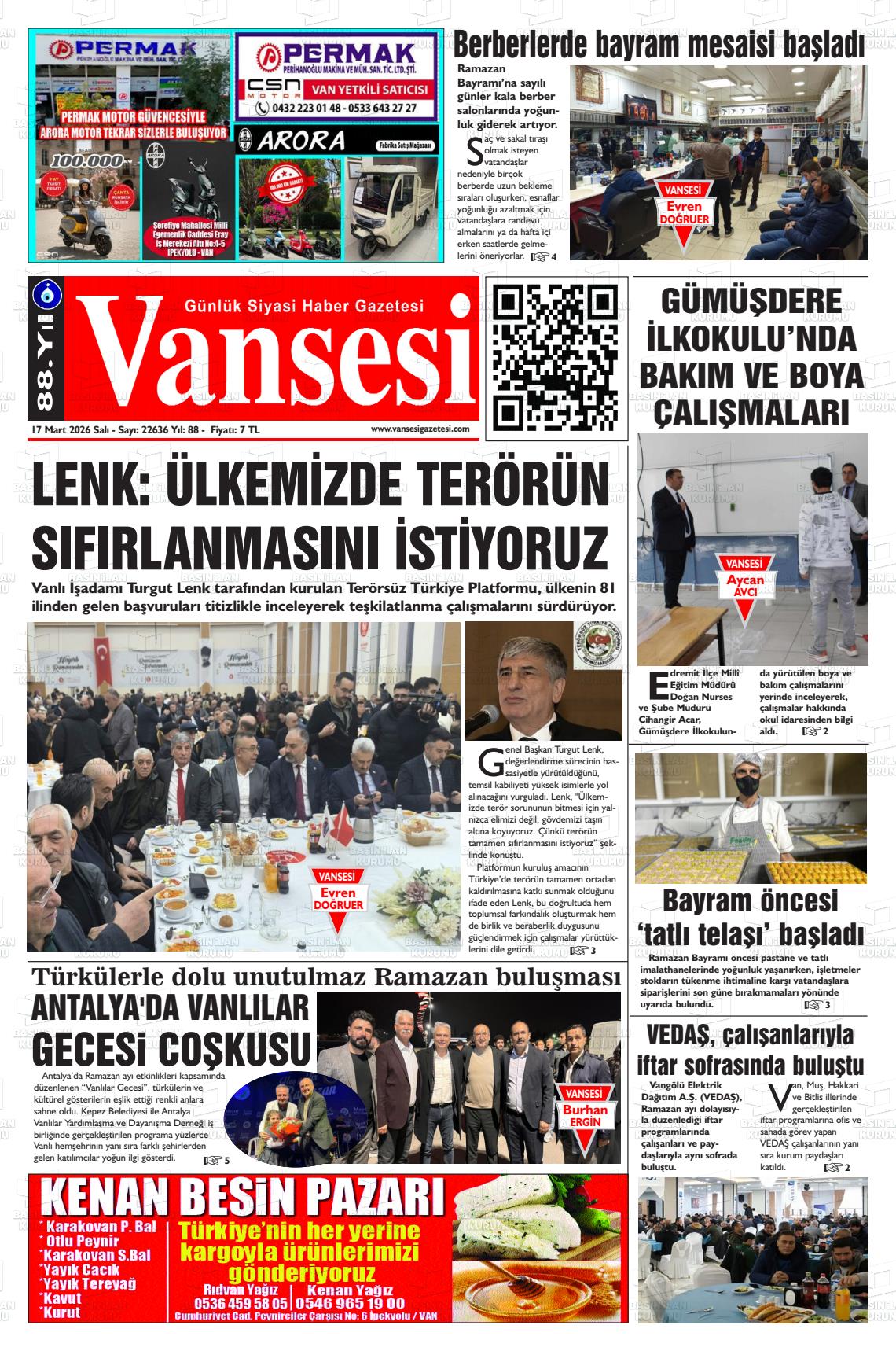 Van Sesi 17.03.2026