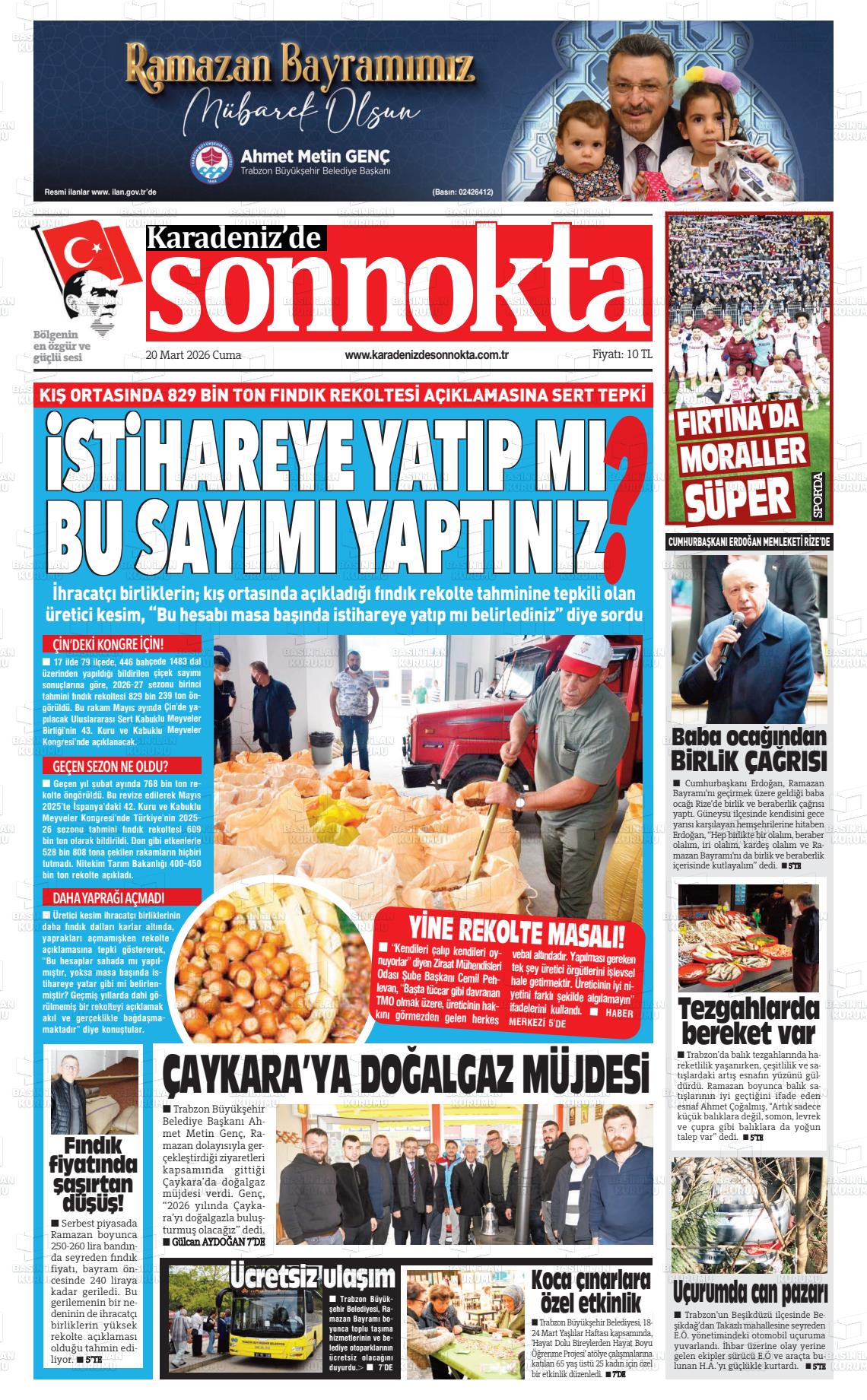 Trabzon Karadenizdesonnokta 20.03.2026