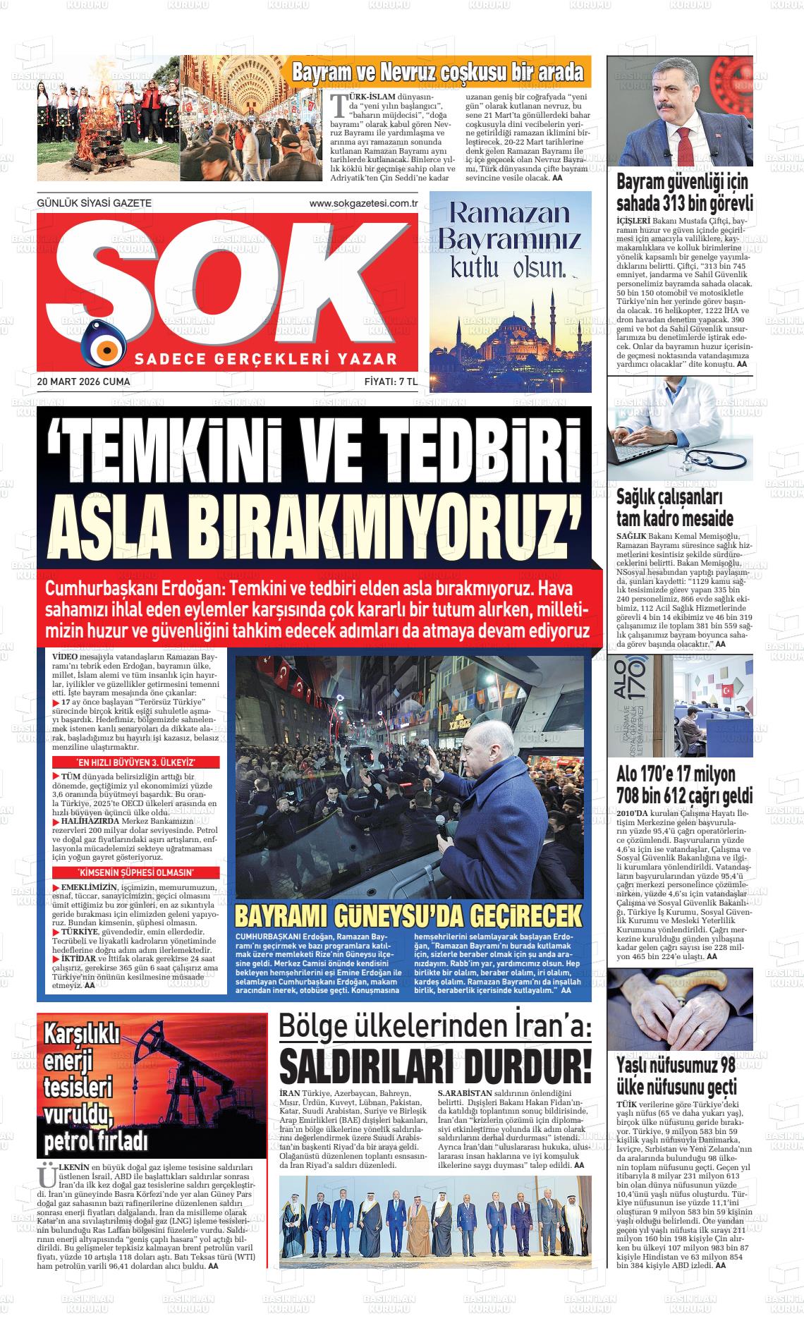 Istanbul Sok 20.03.2026