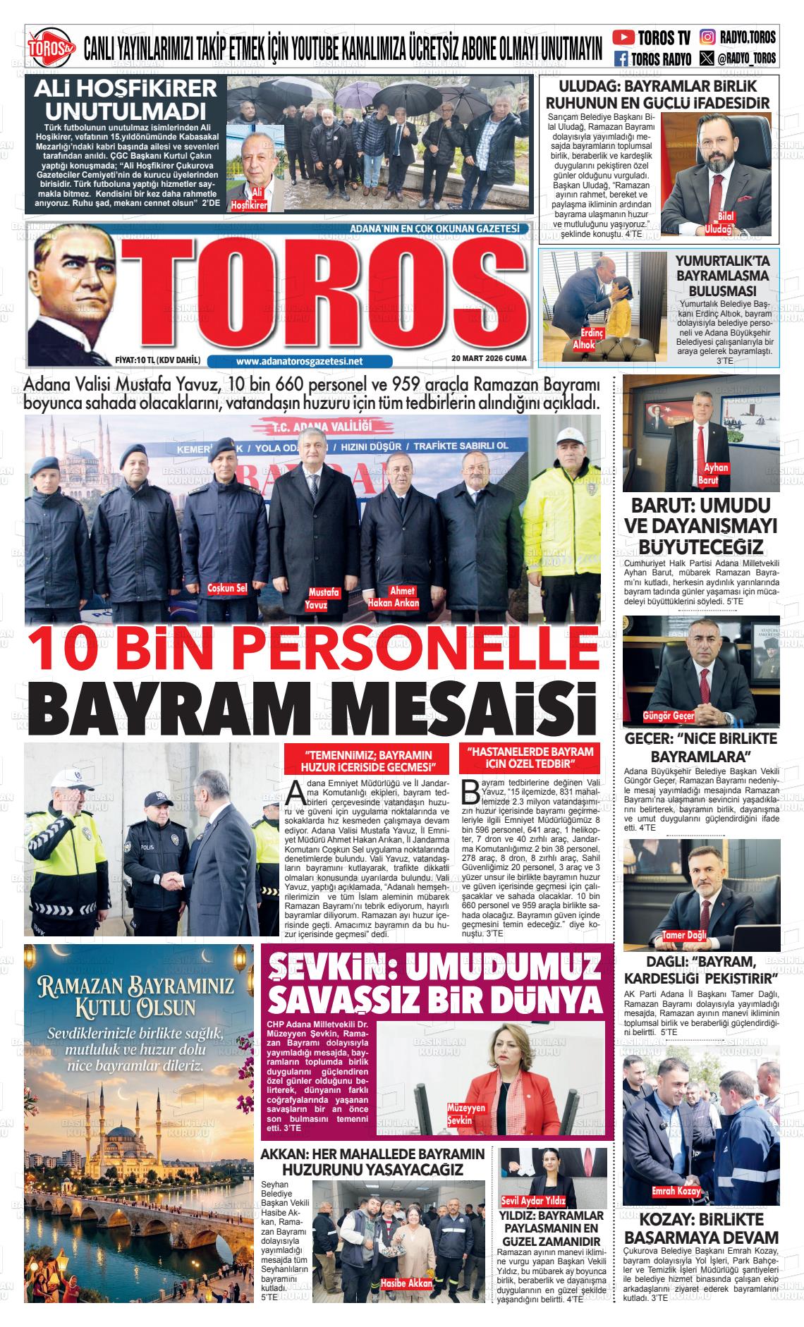 Antalya Toros 20.03.2026