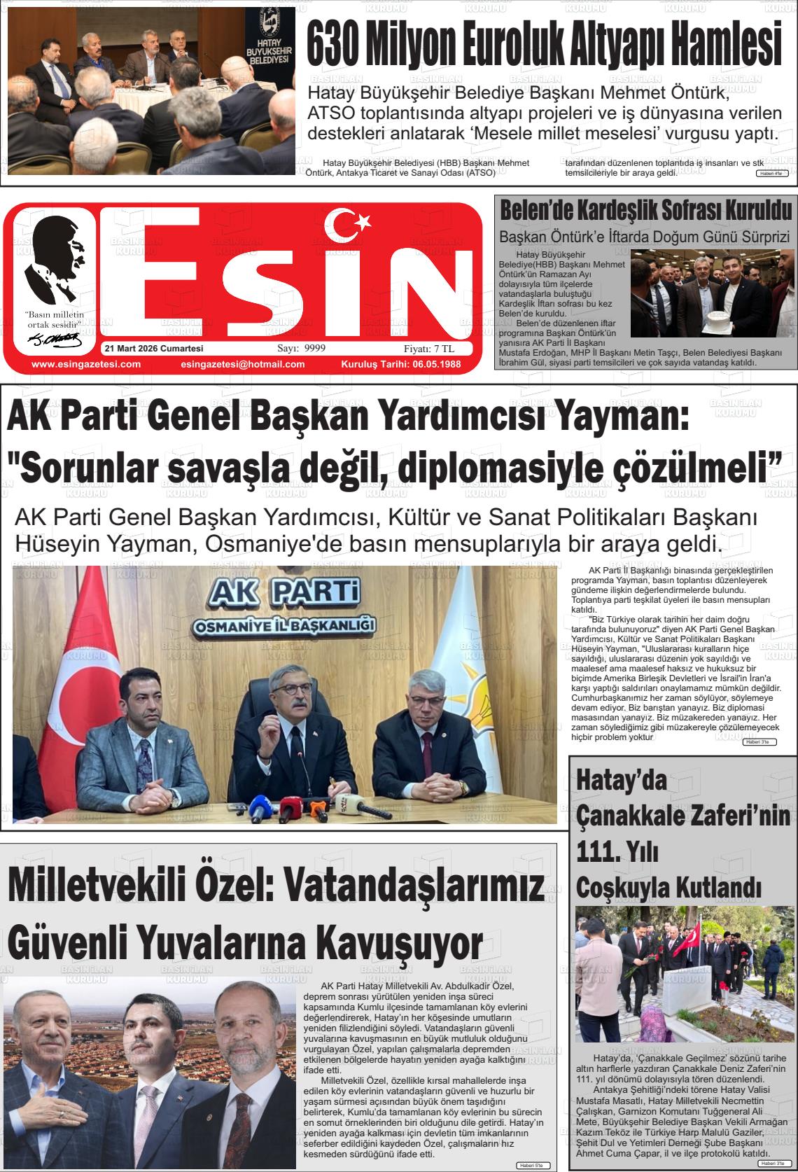 Hatay Esin 21.03.2026