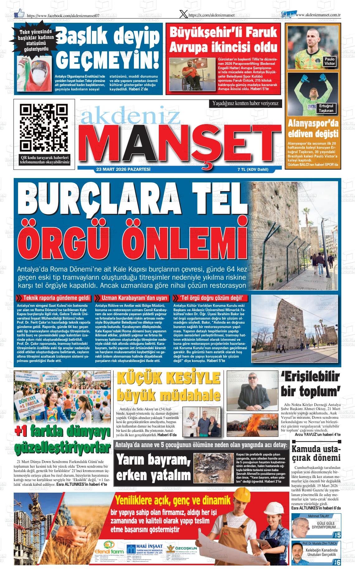 Antalya Akdenizmanset 23.03.2026