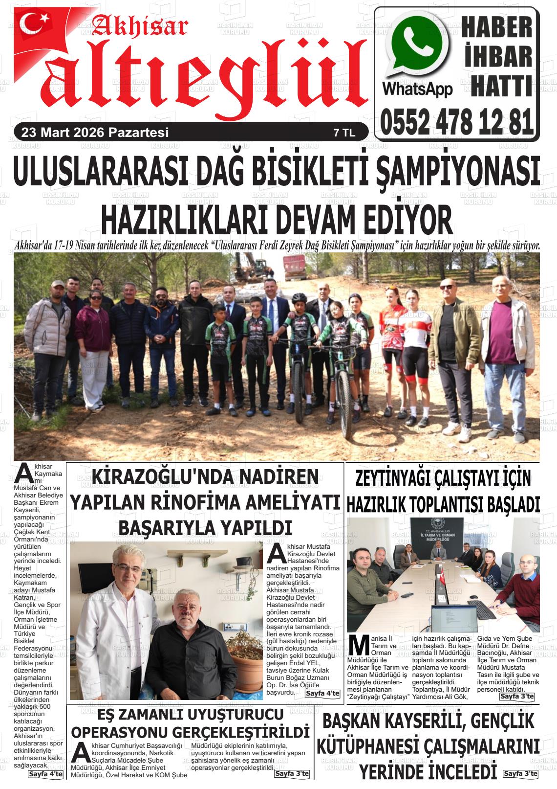 Manisa Akhisargundem 23.03.2026