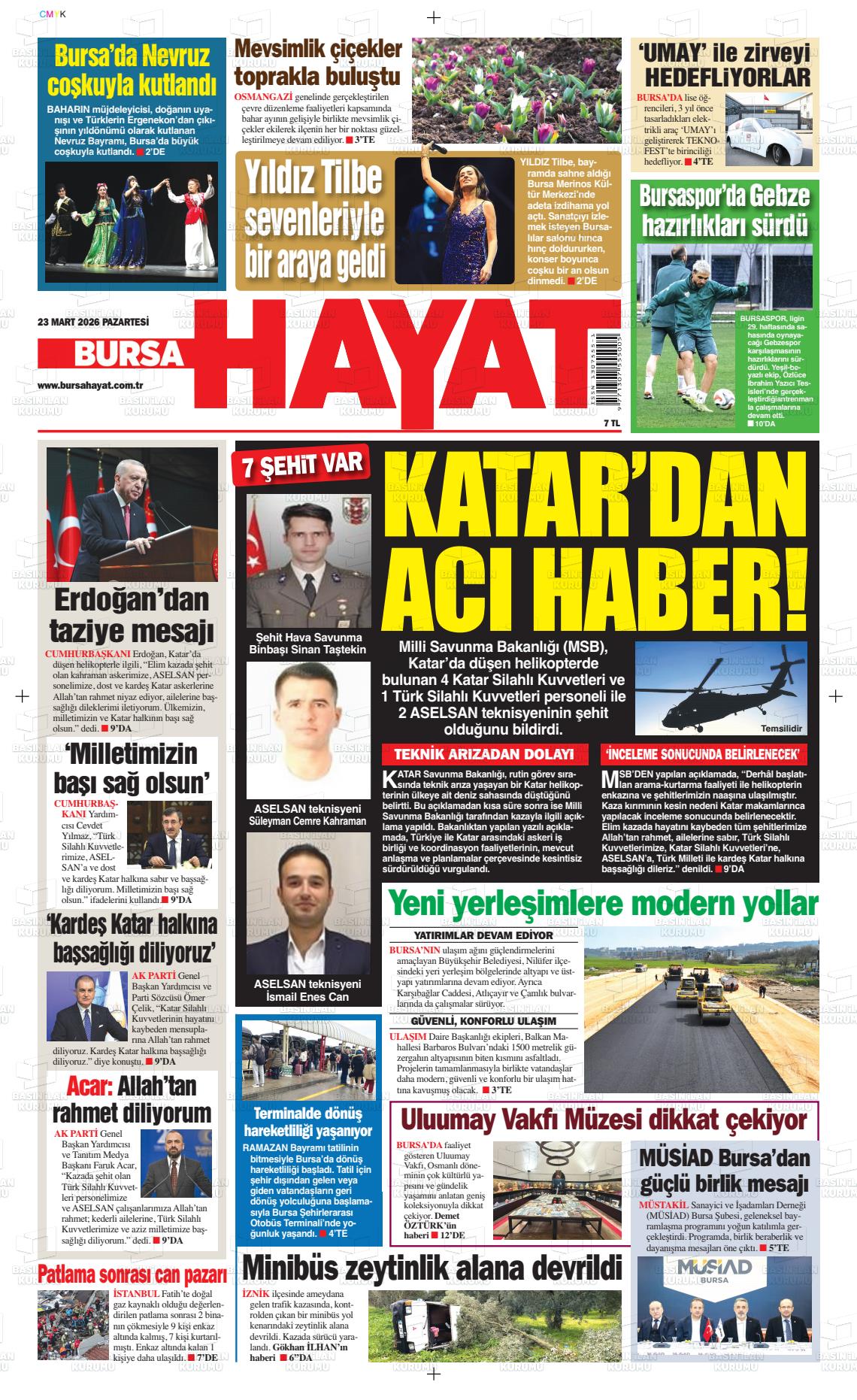 Bursa Hayat 23.03.2026