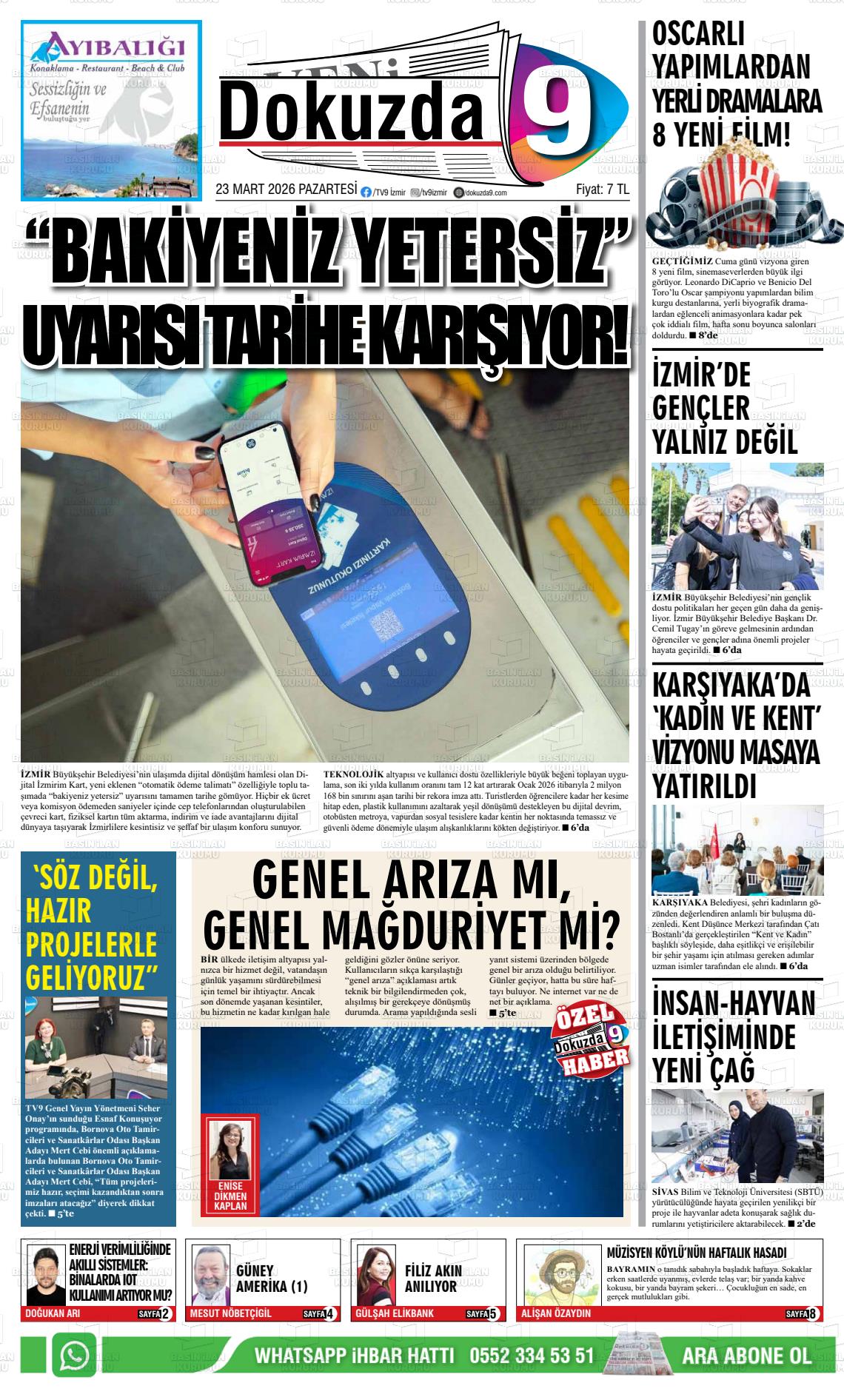 Izmir Buyuktorbali 23.03.2026