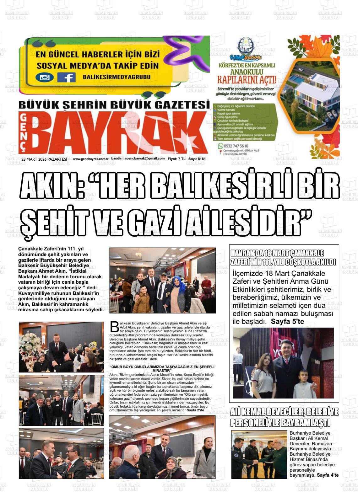 Balikesir Gencbayrak 23.03.2026