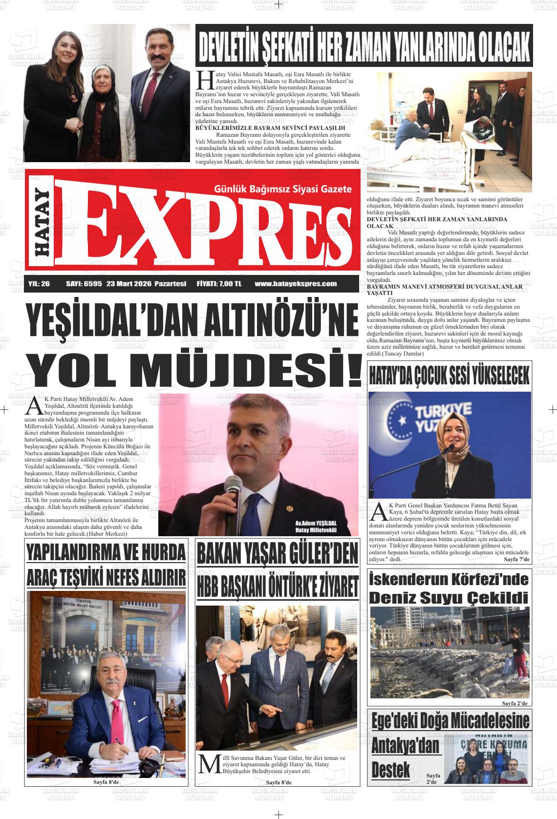 Hatay Expres 23.03.2026
