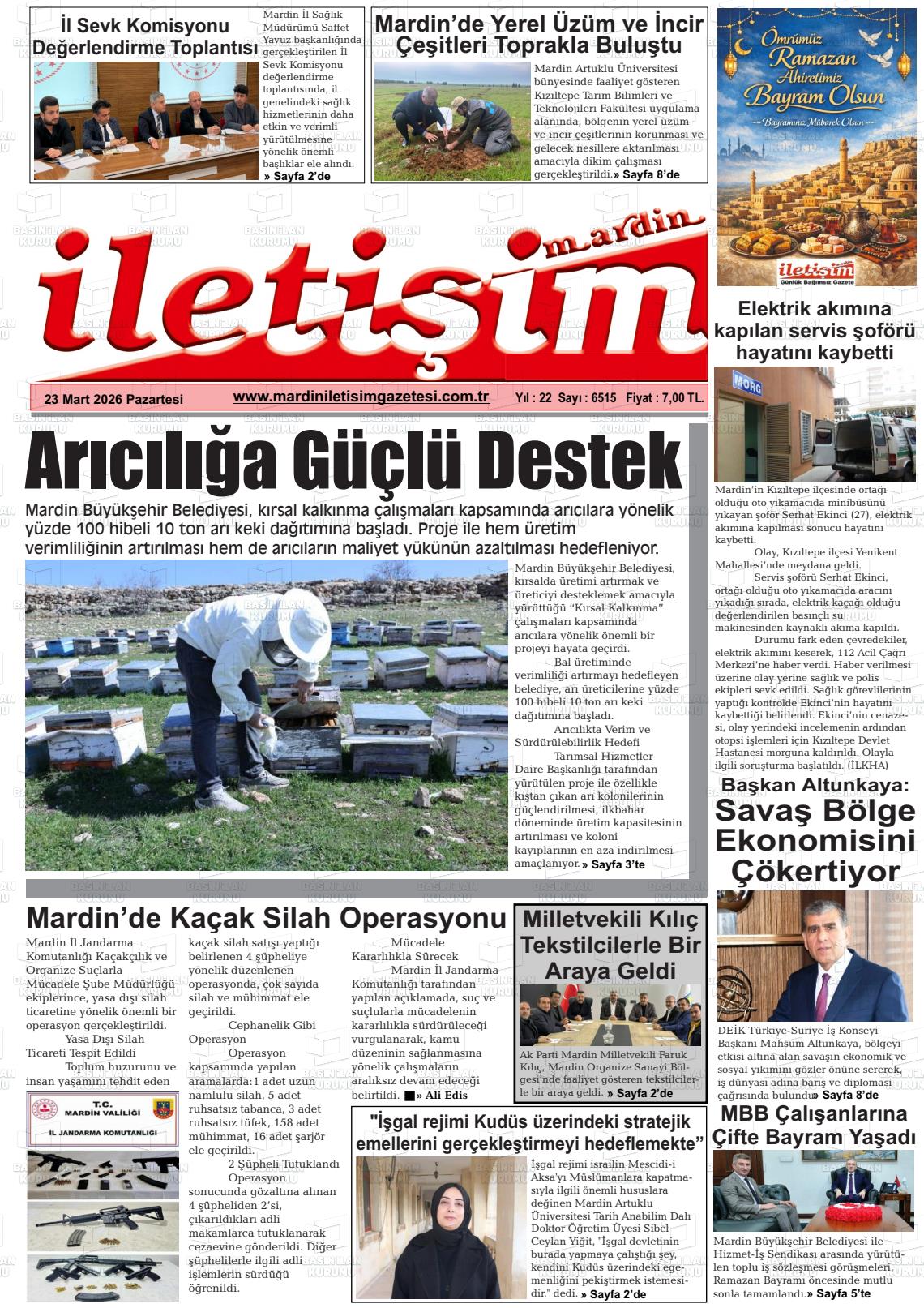 Mardin Iletisim 23.03.2026