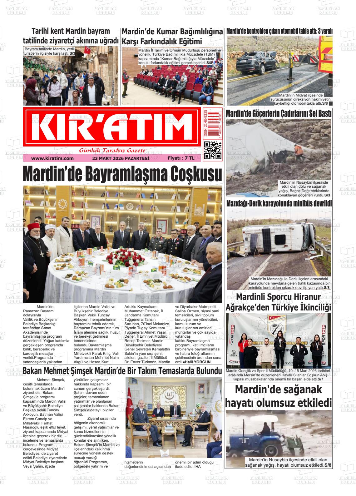 Mardin Kiratim 23.03.2026