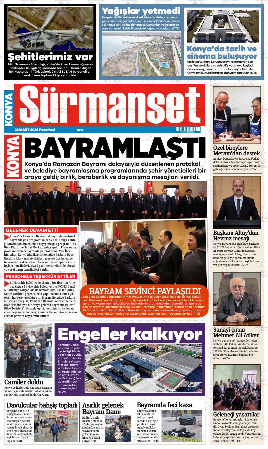 Konya Ninsesi 23.03.2026