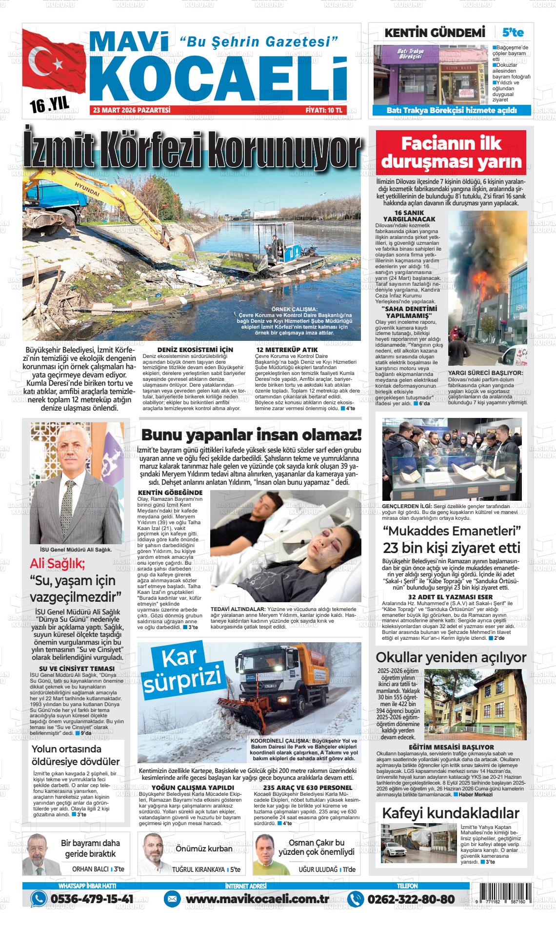 Kocaeli Mavi 23.03.2026