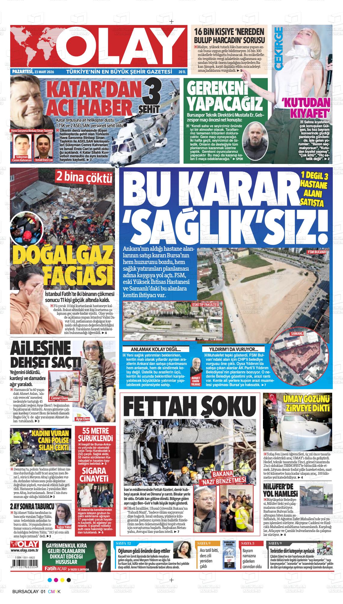 Hatay Olay 23.03.2026