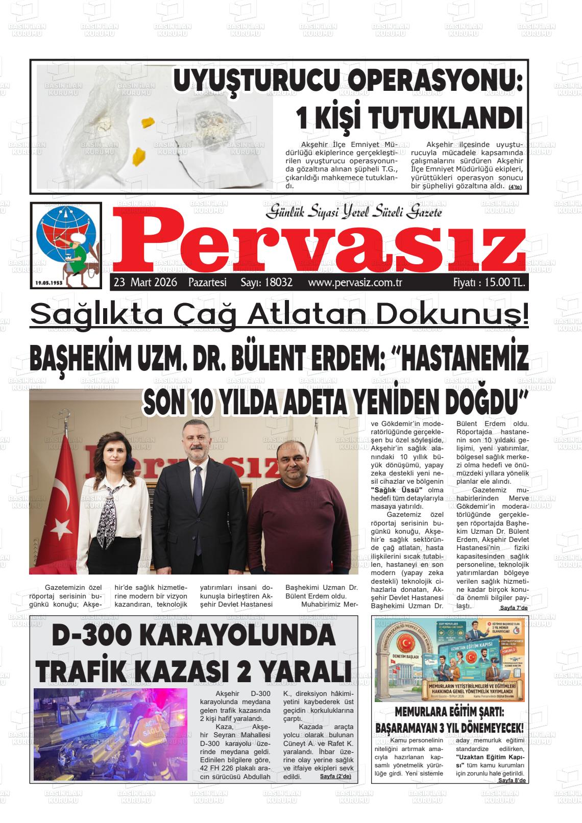 Konya Pervasiz 23.03.2026