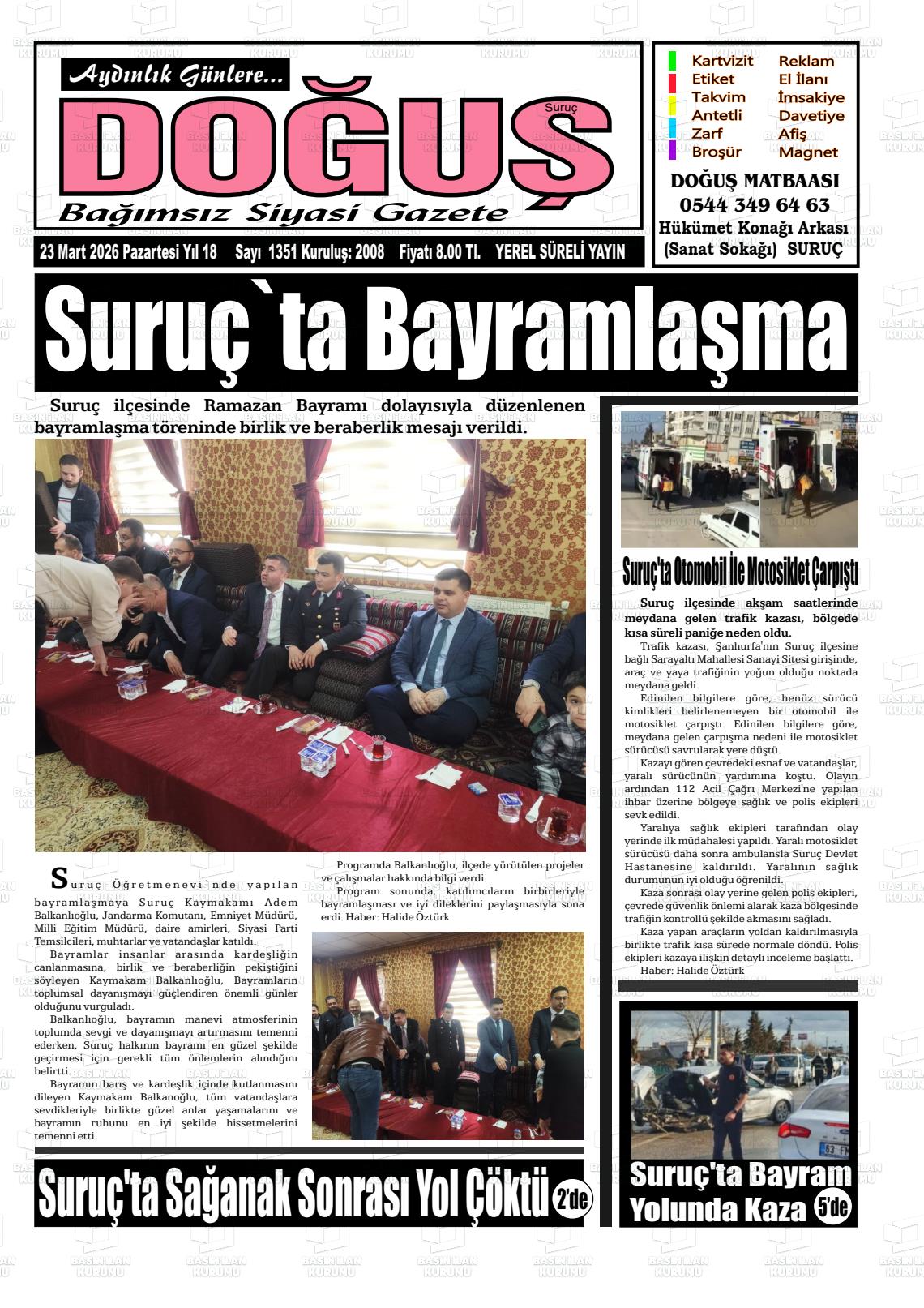Sanliurfa Surucdogus 23.03.2026