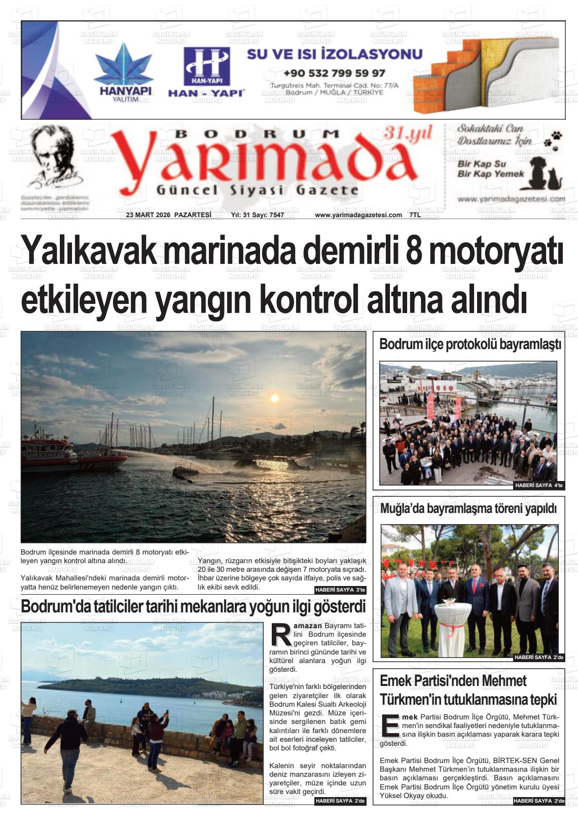 Mugla Yarimada 23.03.2026