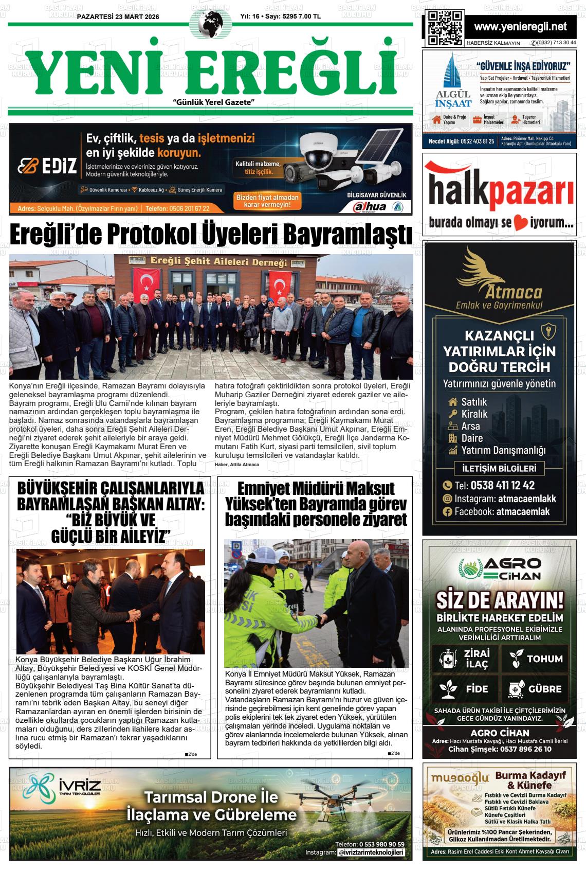 Konya Yenieregli 23.03.2026