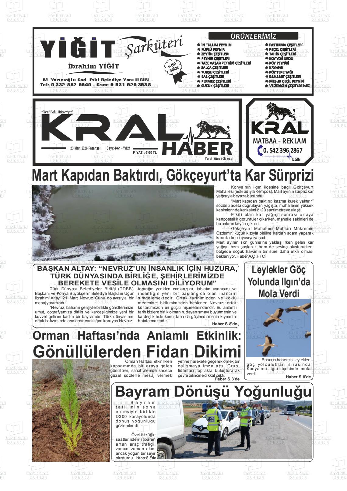 Konya Yeniilginpostasi 23.03.2026