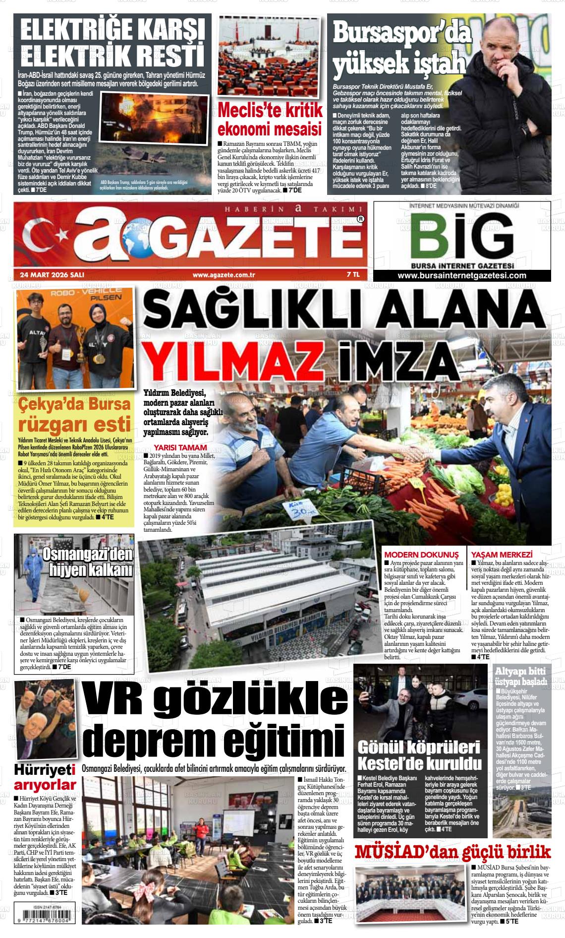 Bursa Agazete 24.03.2026