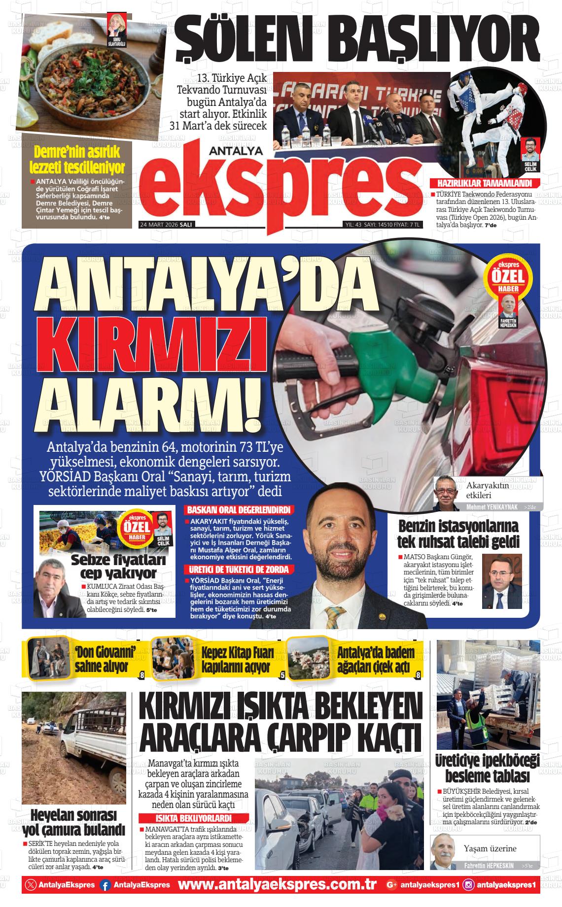 Antalya Ekspres 24.03.2026