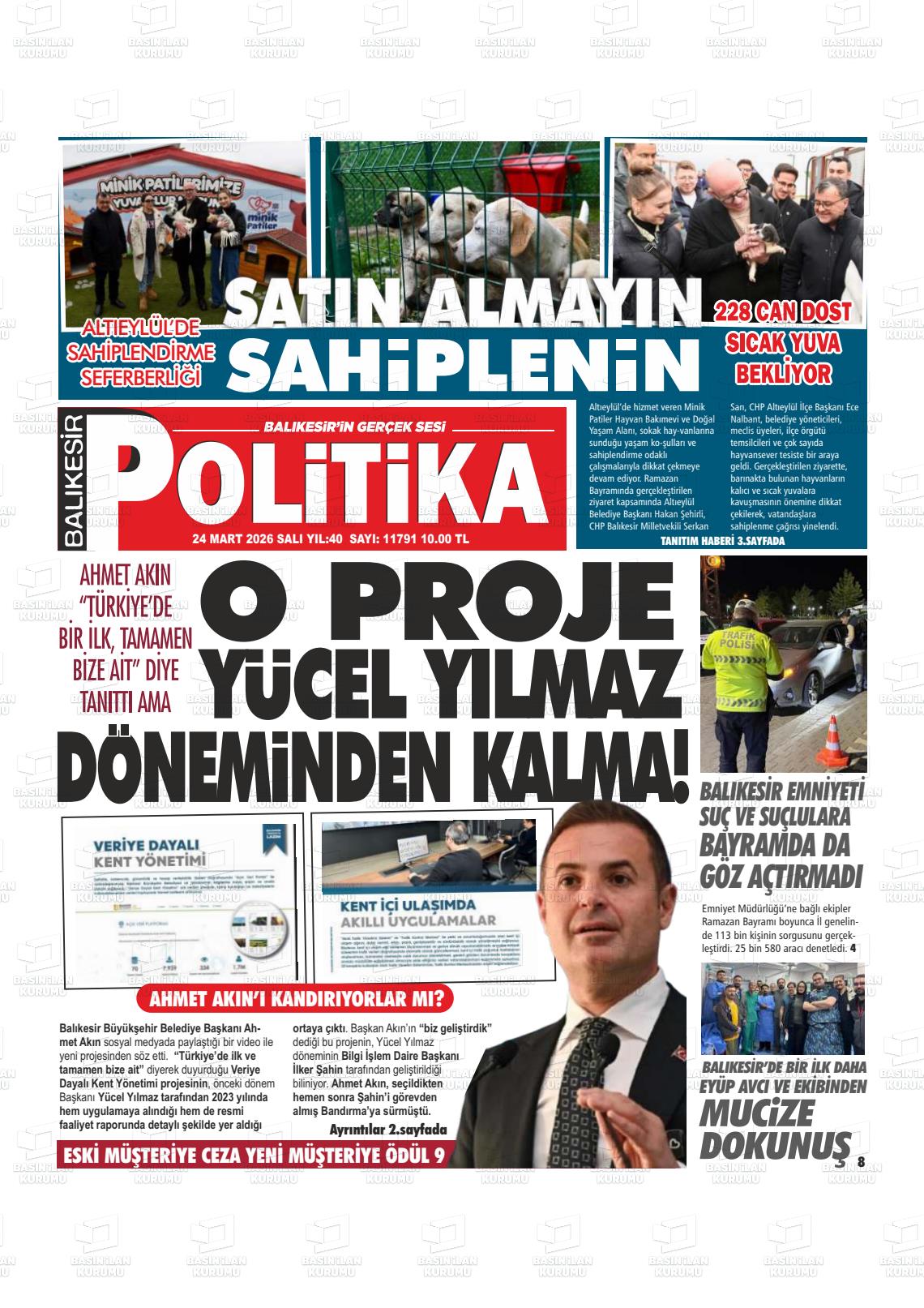 Balikesir Politika 24.03.2026