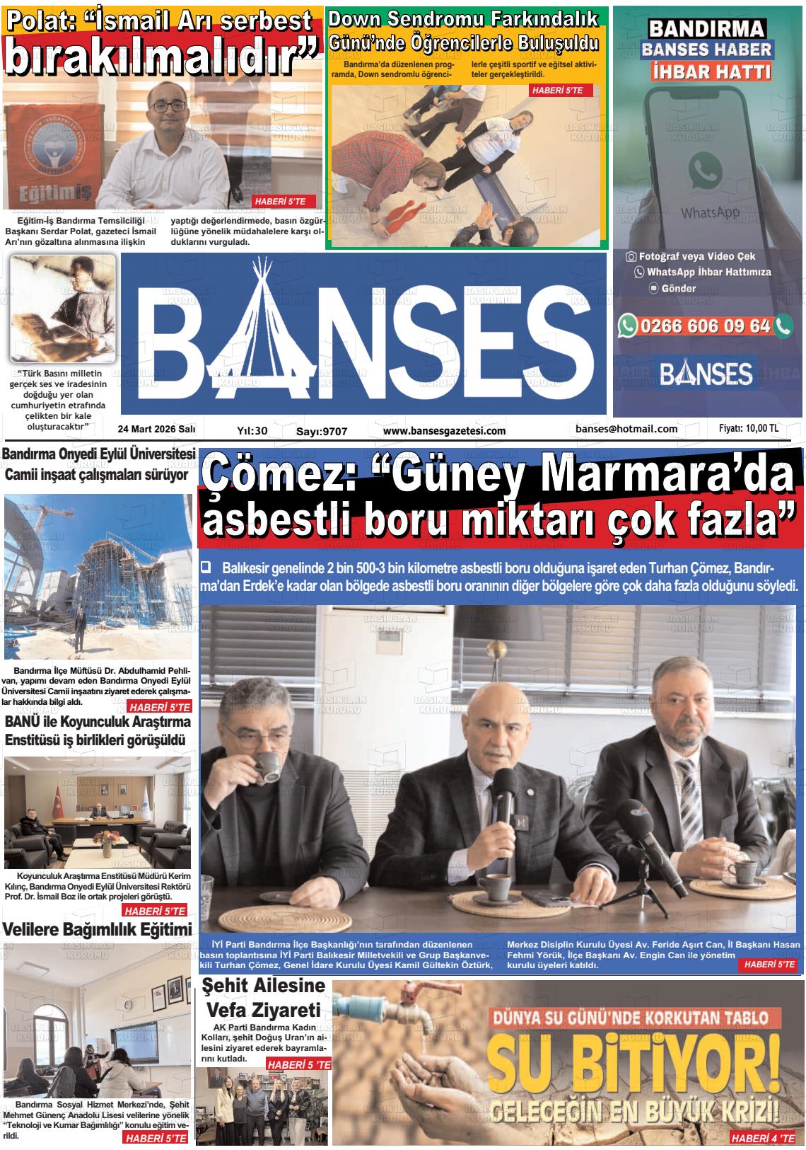 Balikesir Banses 24.03.2026