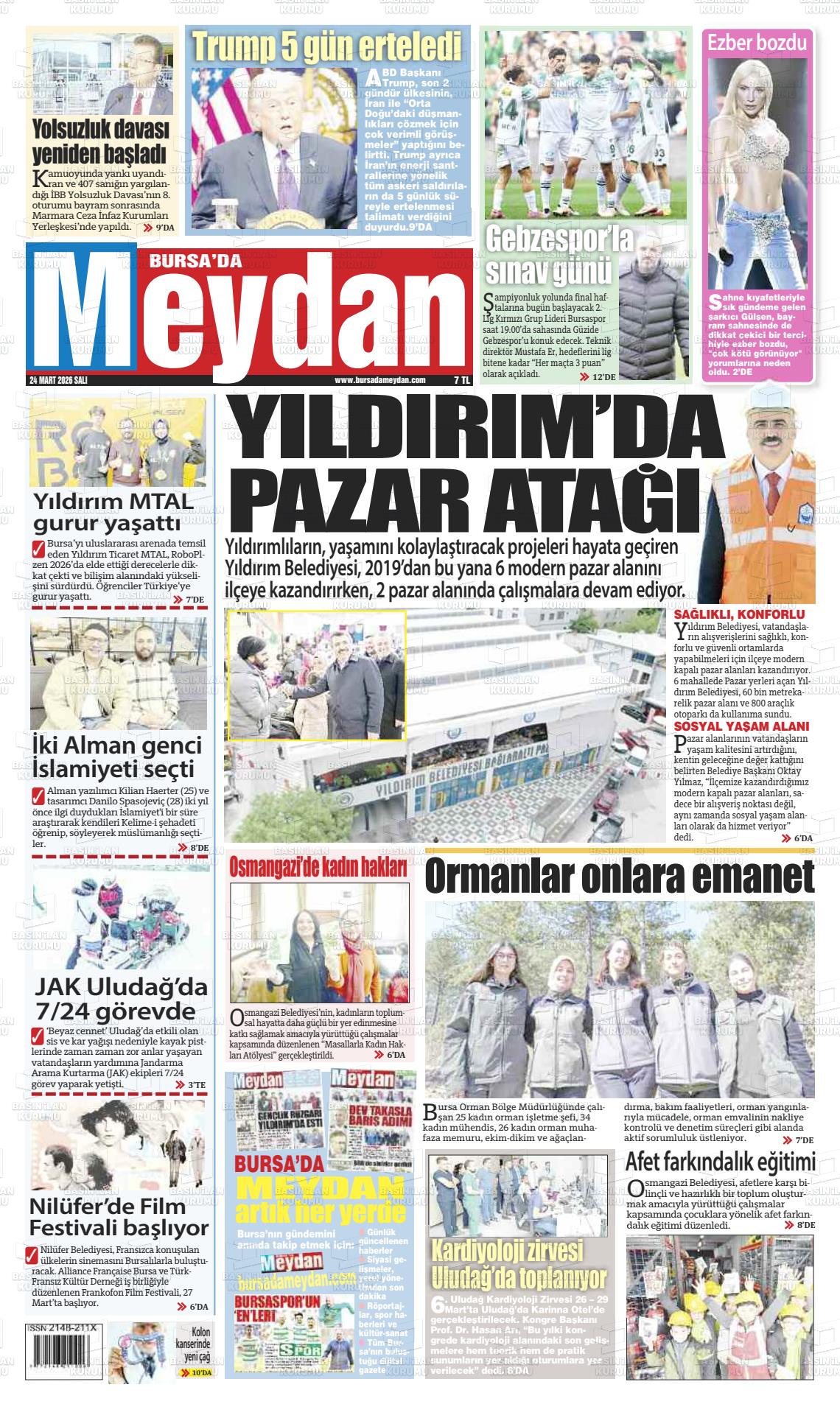 Bursa Dameydan 24.03.2026