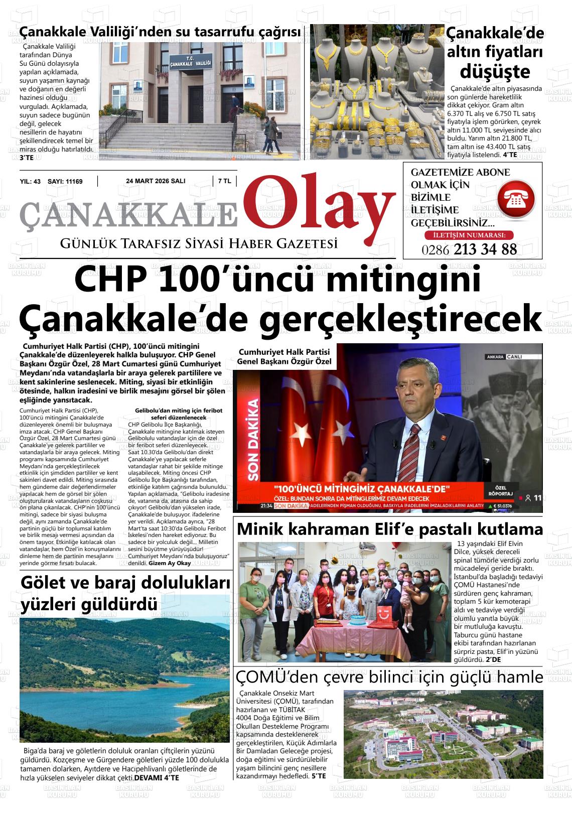 Canakkale Olay 24.03.2026
