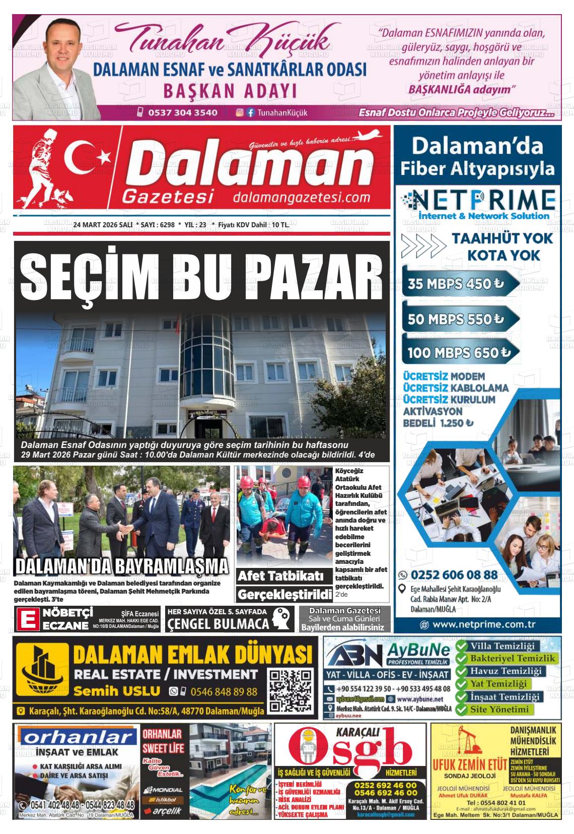 Mugla Dalaman 24.03.2026