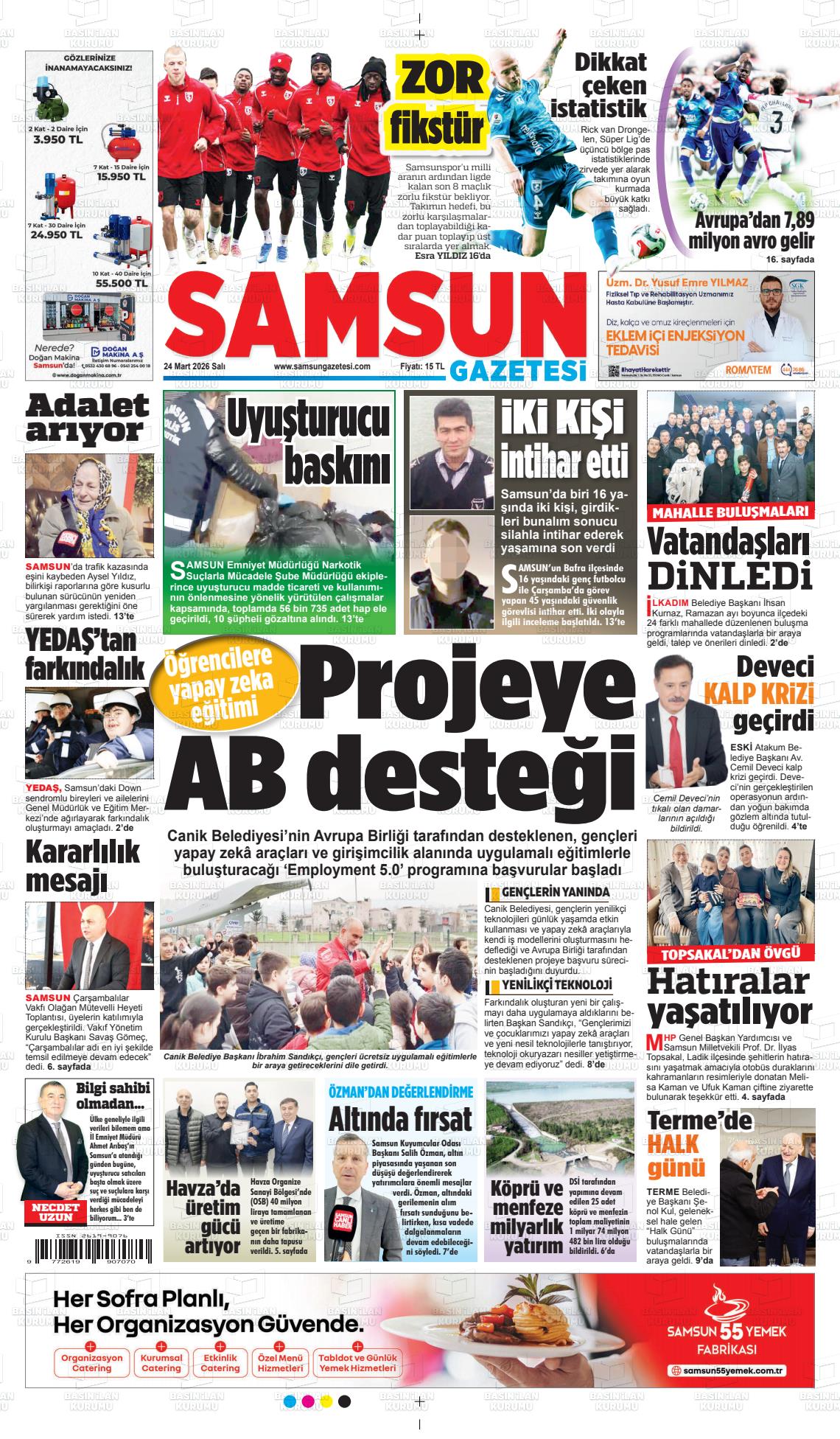 Samsun Ekip 24.03.2026