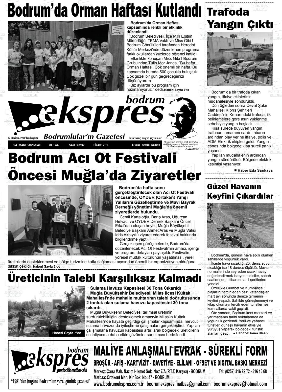 Mugla Ekspresbodrum 24.03.2026