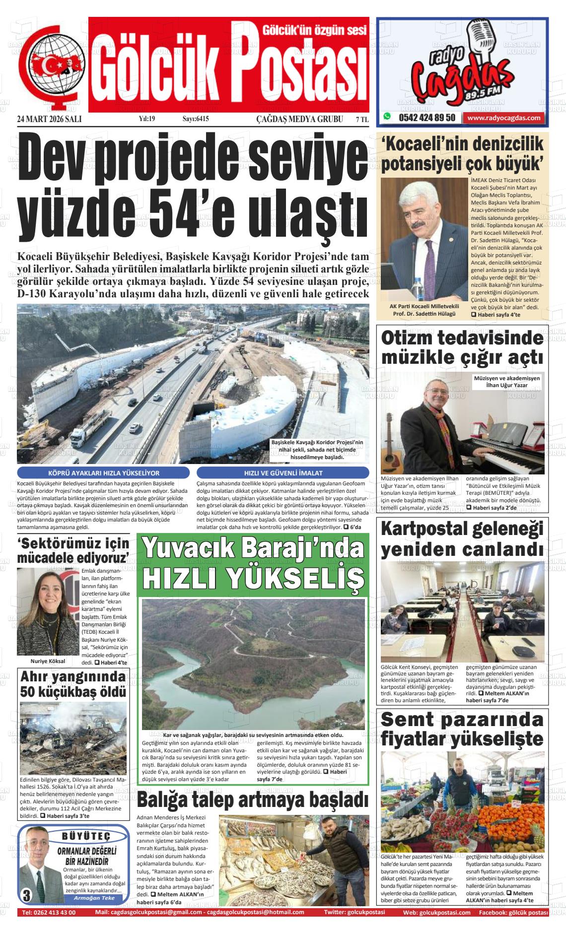 Kocaeli Golcukpostasi 24.03.2026