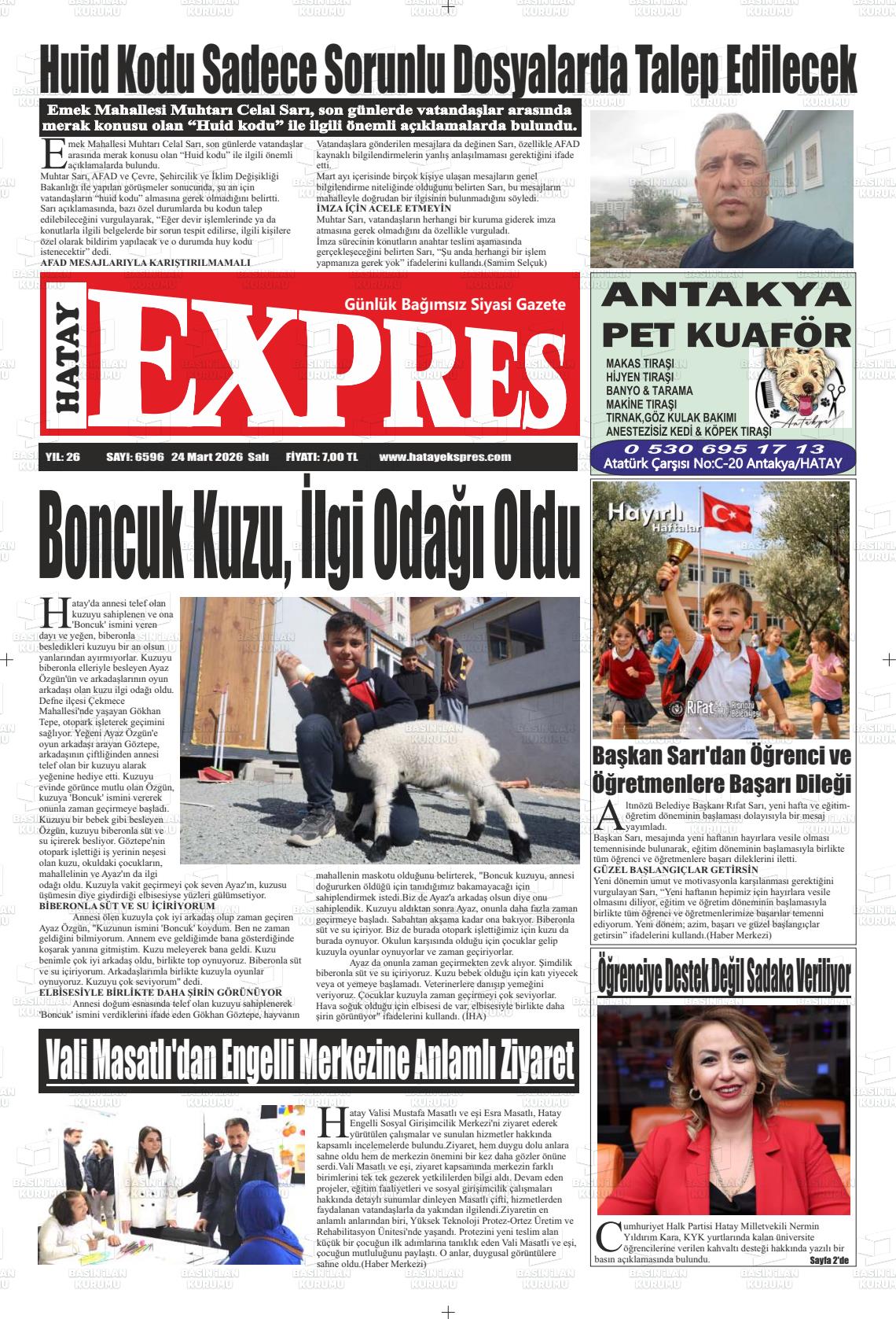 Hatay Expres 24.03.2026