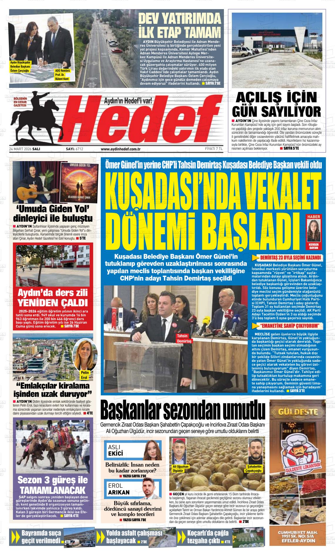 Canakkale Hedef 24.03.2026