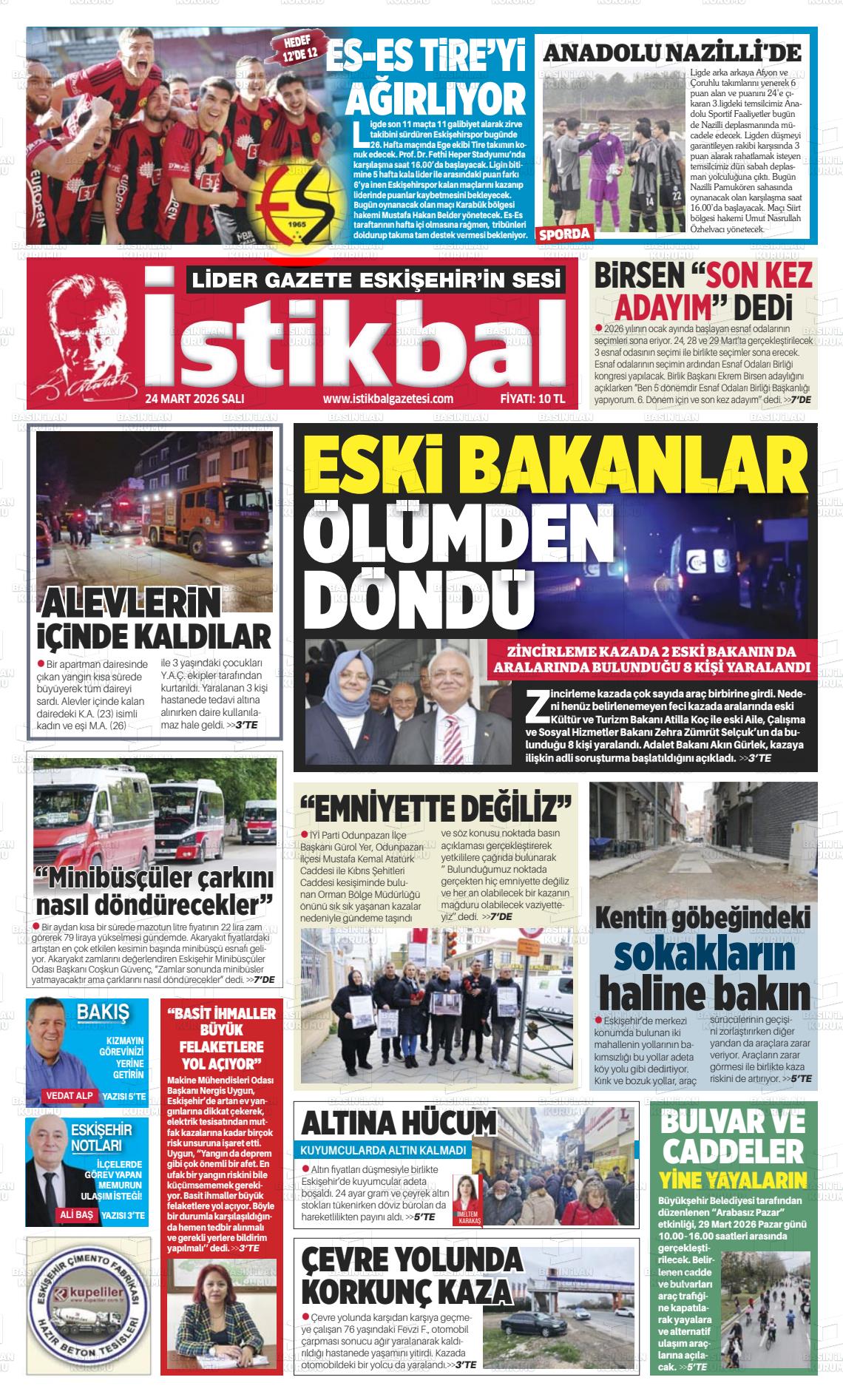 Eskisehir Istikbal 24.03.2026