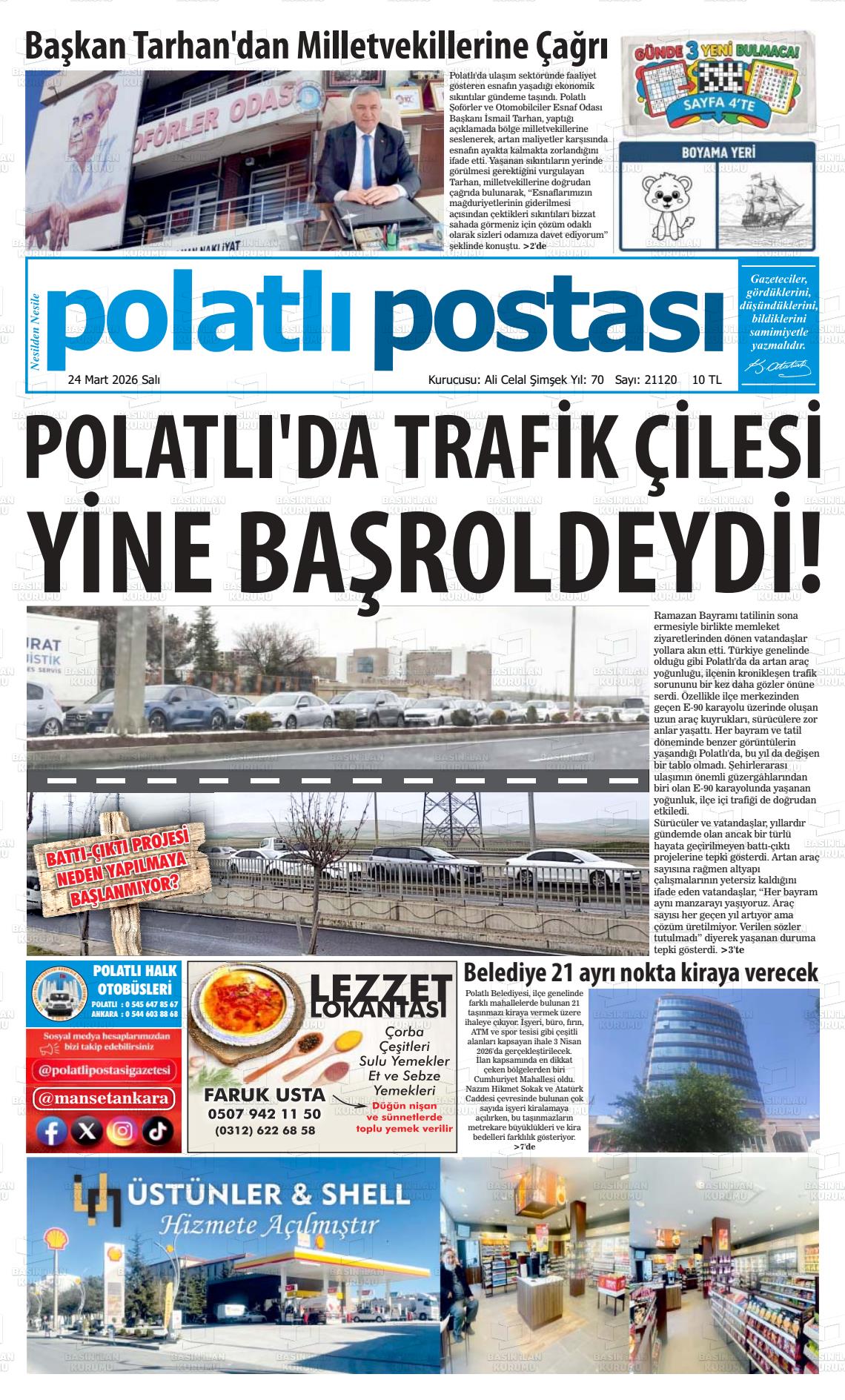 Ankara Polatlipostasi 24.03.2026